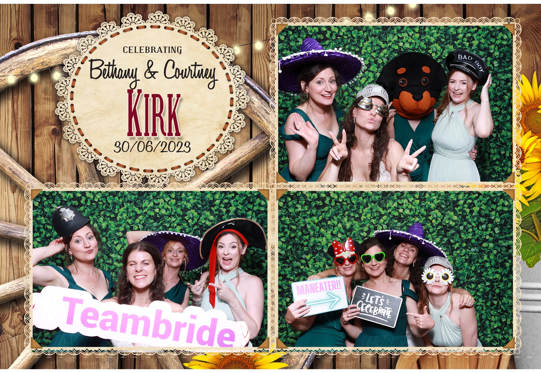 Courtney and Bethany | View more photos from the event at gallery.blissbooth.co.uk/u/BlissBooth/Courtney-and-Bethany