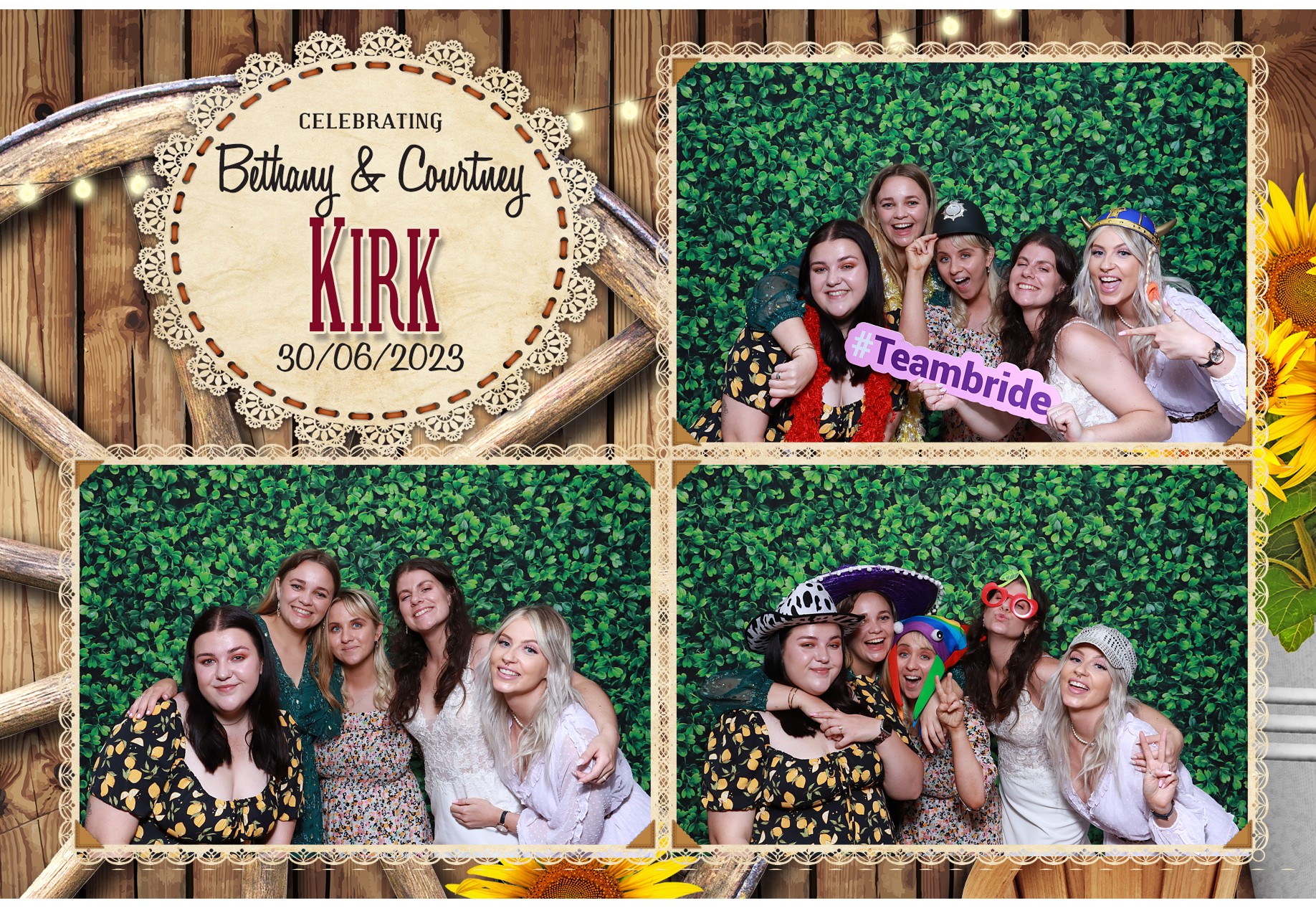 Courtney and Bethany | View more photos from the event at gallery.blissbooth.co.uk/u/BlissBooth/Courtney-and-Bethany