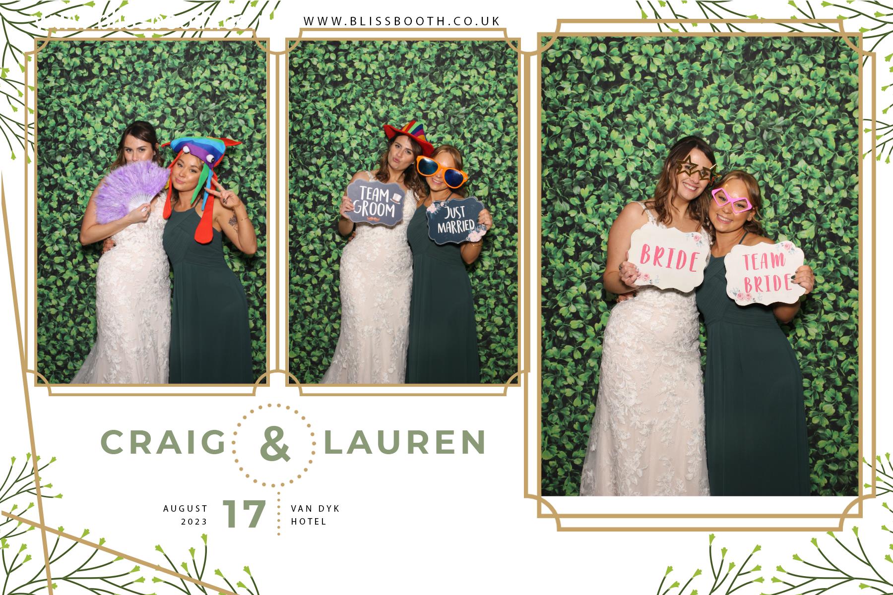 Craig and Lauren | View more photos from the event at gallery.blissbooth.co.uk/u/BlissBooth/Craig-and-Lauren