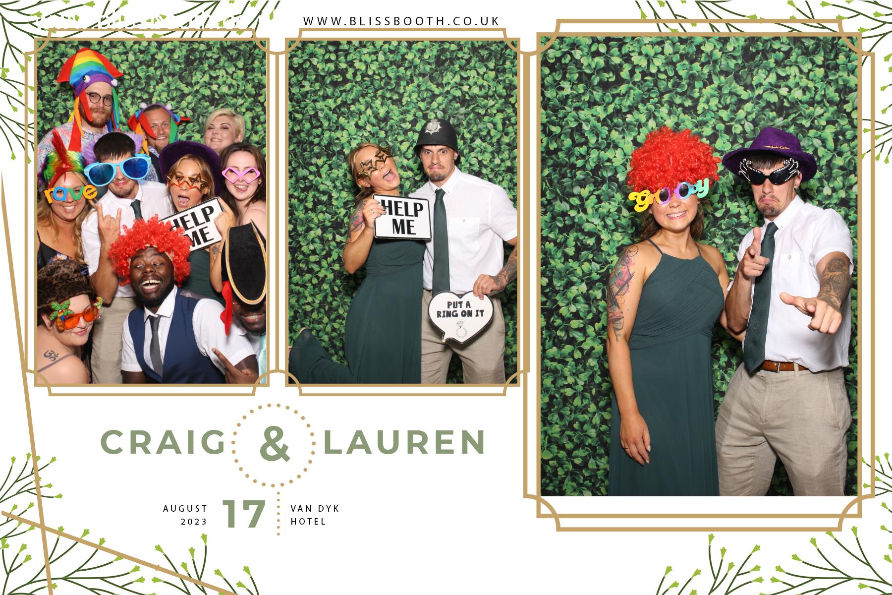 Craig and Lauren | View more photos from the event at gallery.blissbooth.co.uk/u/BlissBooth/Craig-and-Lauren