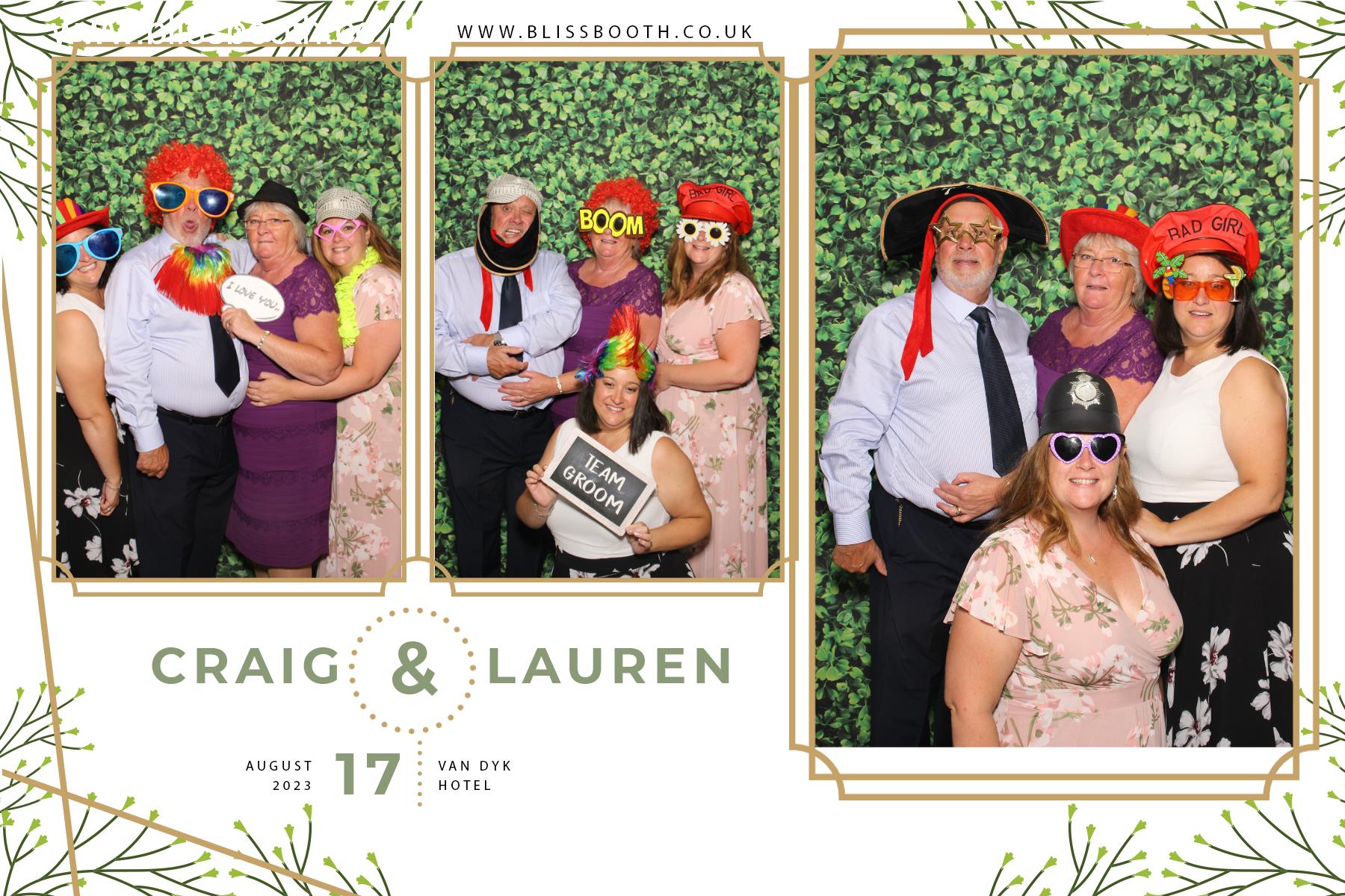 Craig and Lauren | View more photos from the event at gallery.blissbooth.co.uk/u/BlissBooth/Craig-and-Lauren