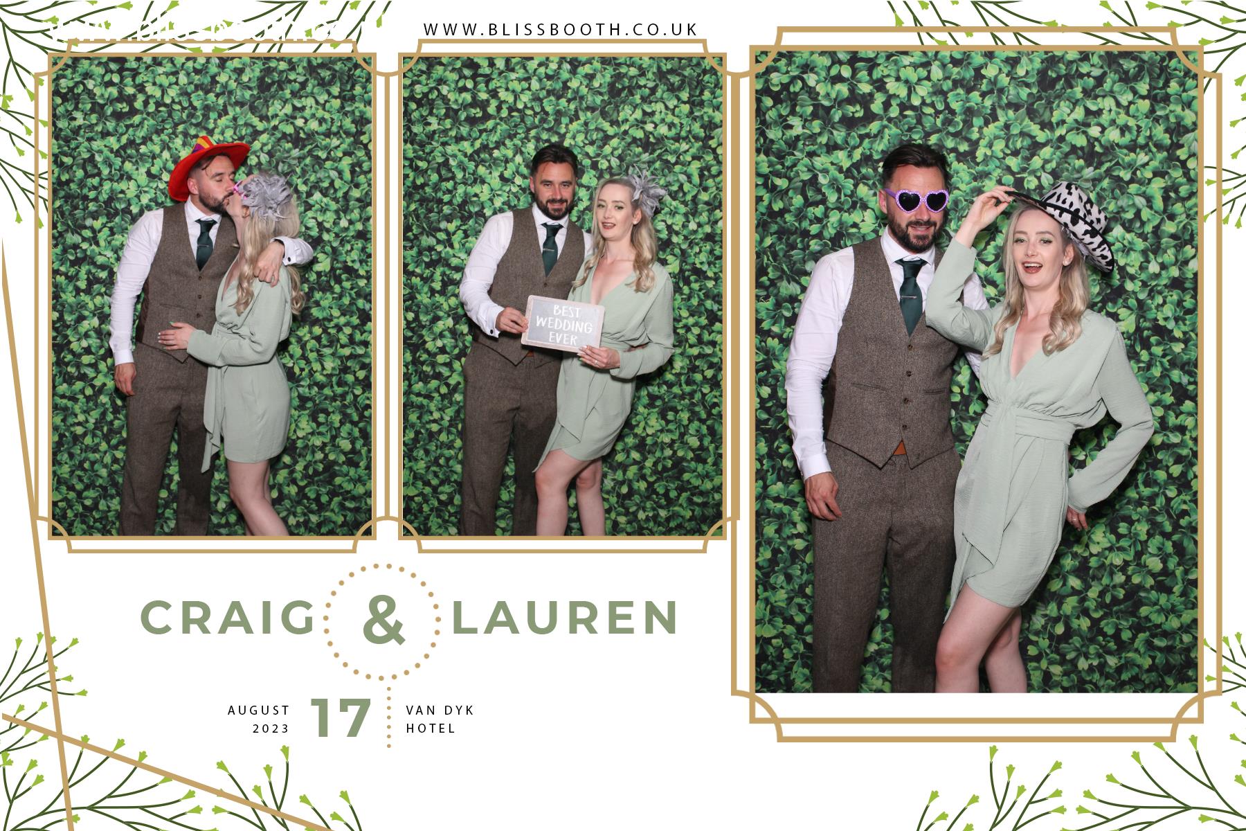 Craig and Lauren | View more photos from the event at gallery.blissbooth.co.uk/u/BlissBooth/Craig-and-Lauren