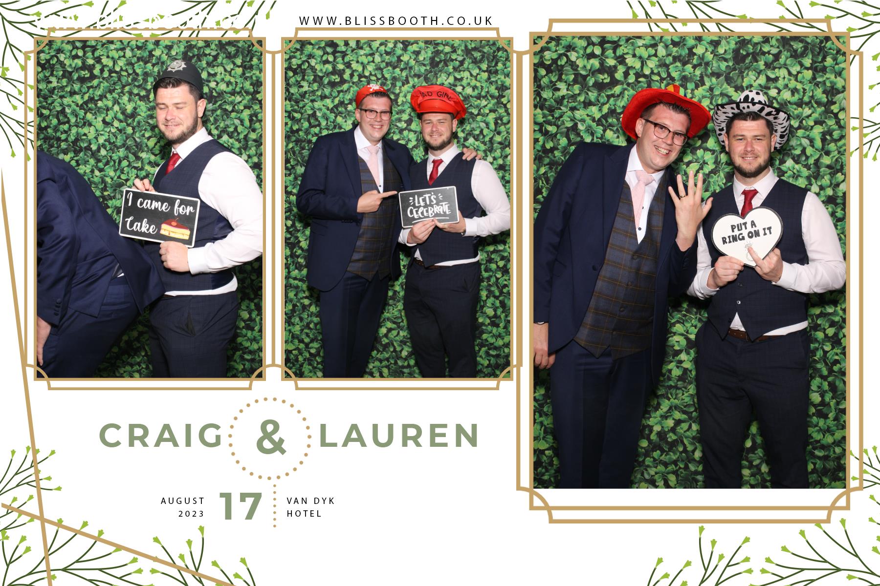 Craig and Lauren | View more photos from the event at gallery.blissbooth.co.uk/u/BlissBooth/Craig-and-Lauren