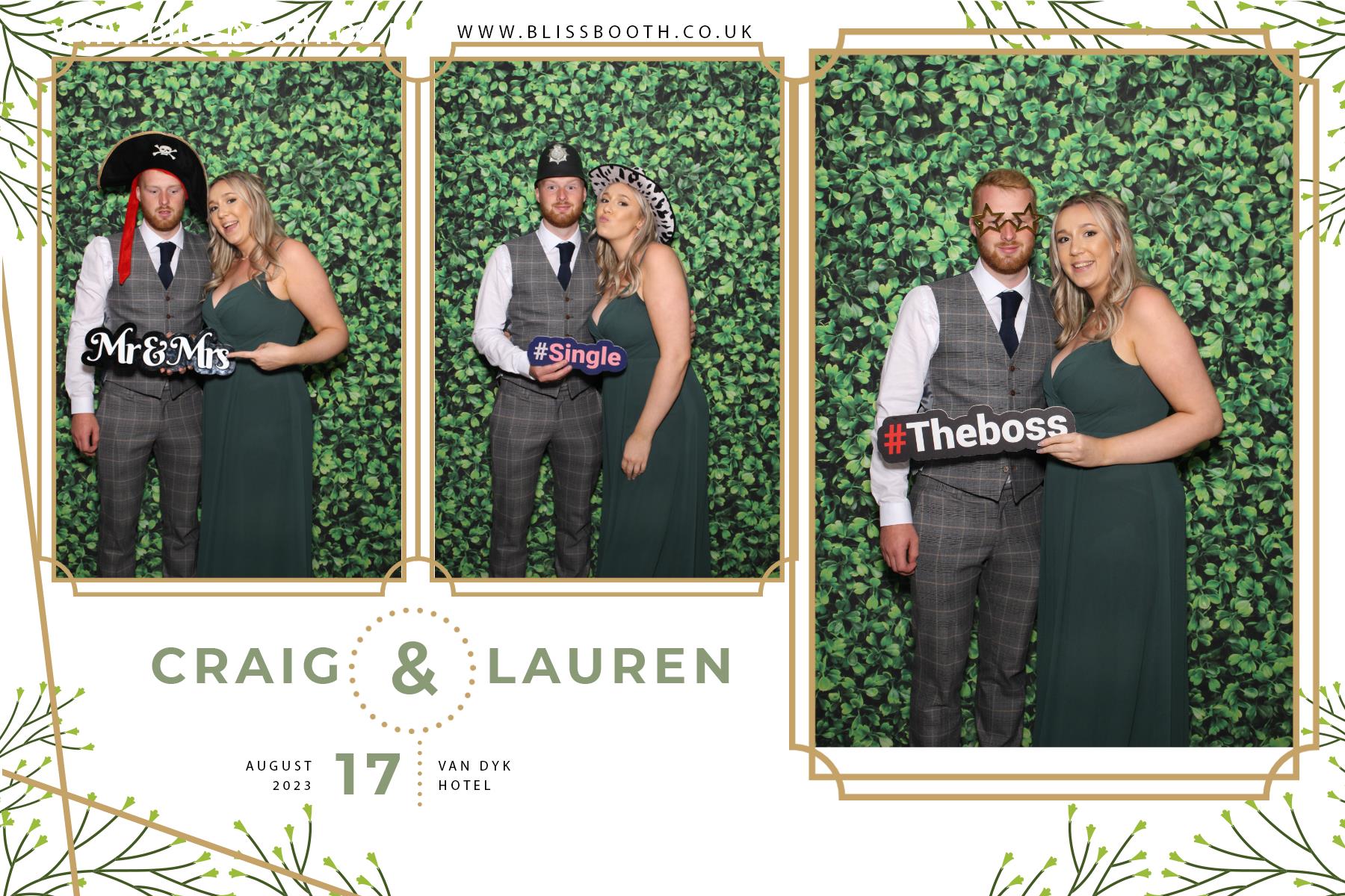 Craig and Lauren | View more photos from the event at gallery.blissbooth.co.uk/u/BlissBooth/Craig-and-Lauren