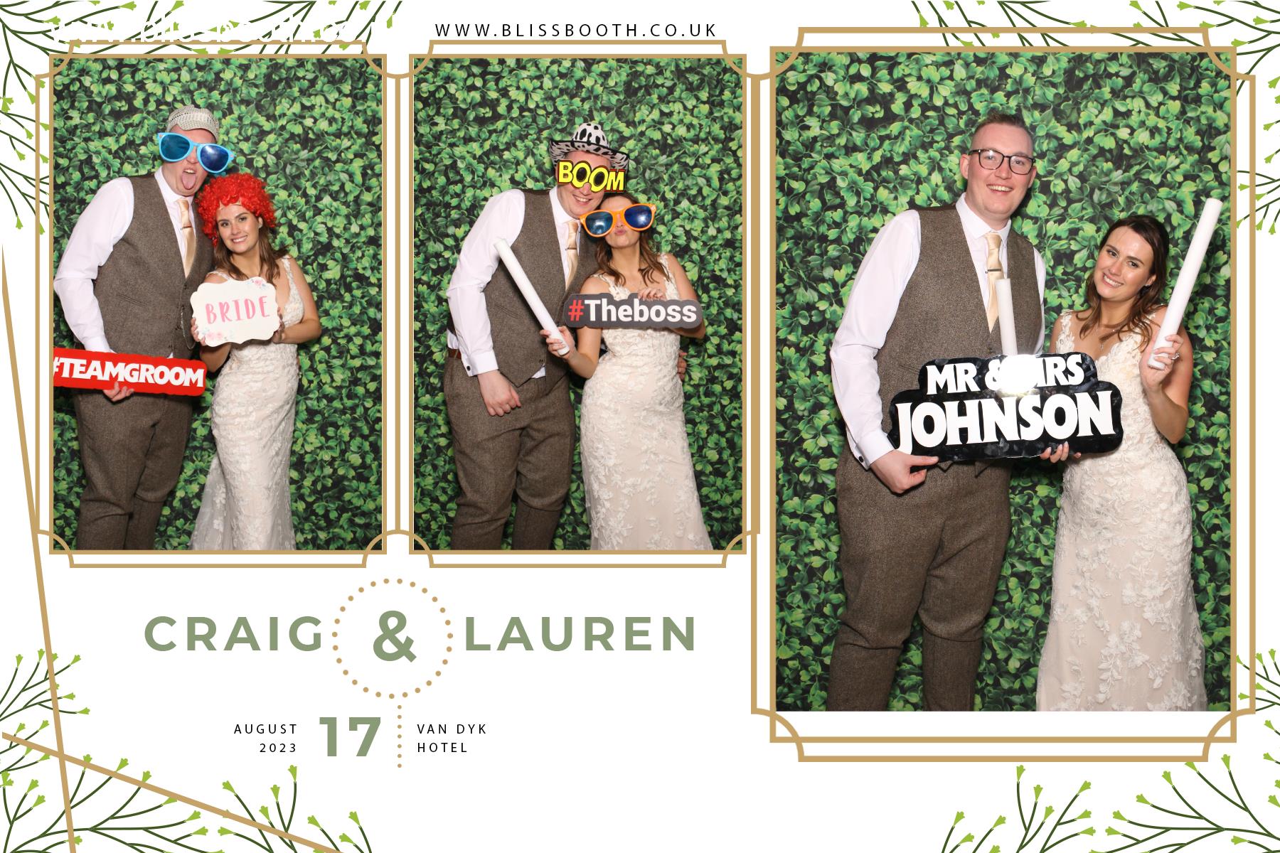 Craig and Lauren | View more photos from the event at gallery.blissbooth.co.uk/u/BlissBooth/Craig-and-Lauren