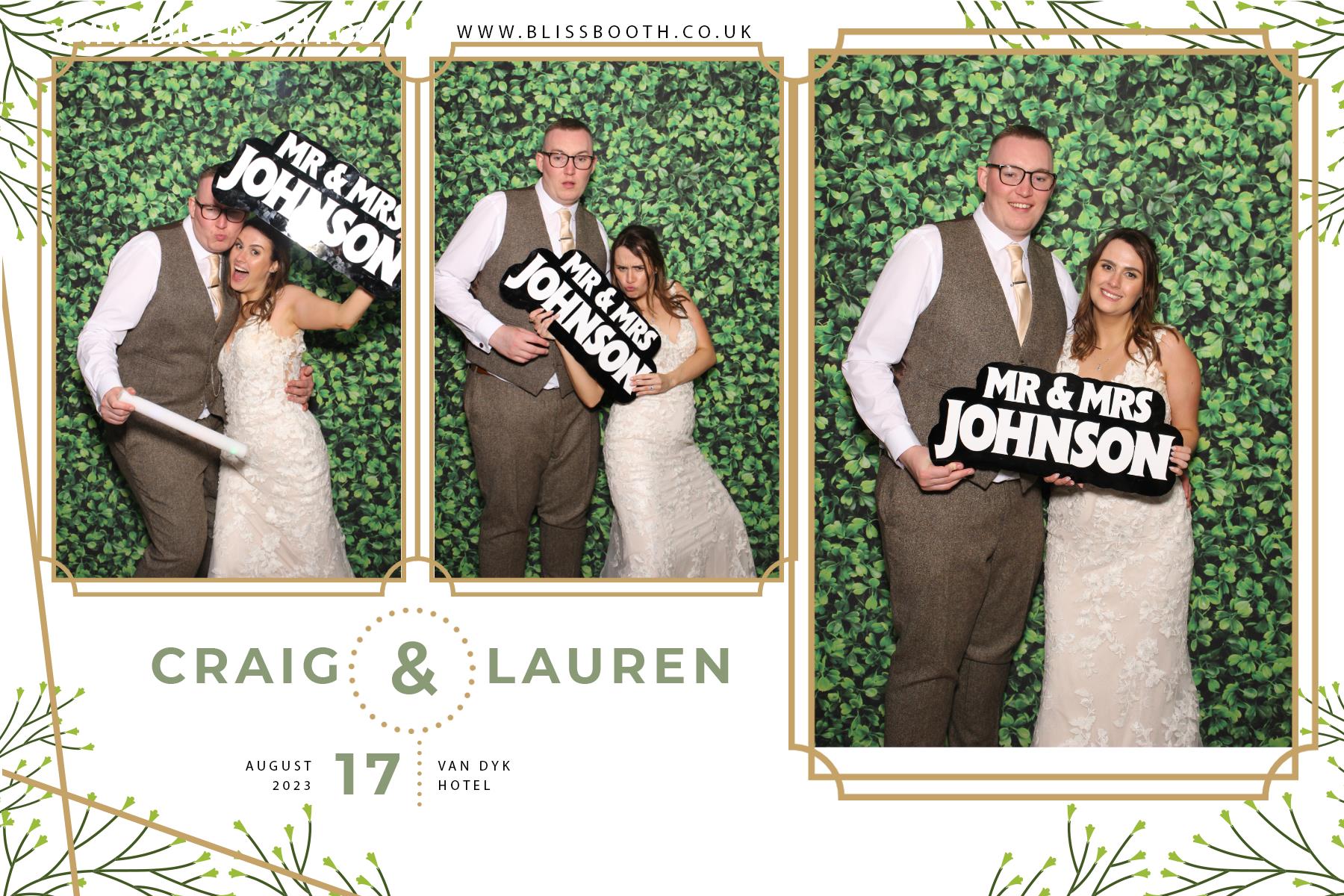 Craig and Lauren | View more photos from the event at gallery.blissbooth.co.uk/u/BlissBooth/Craig-and-Lauren