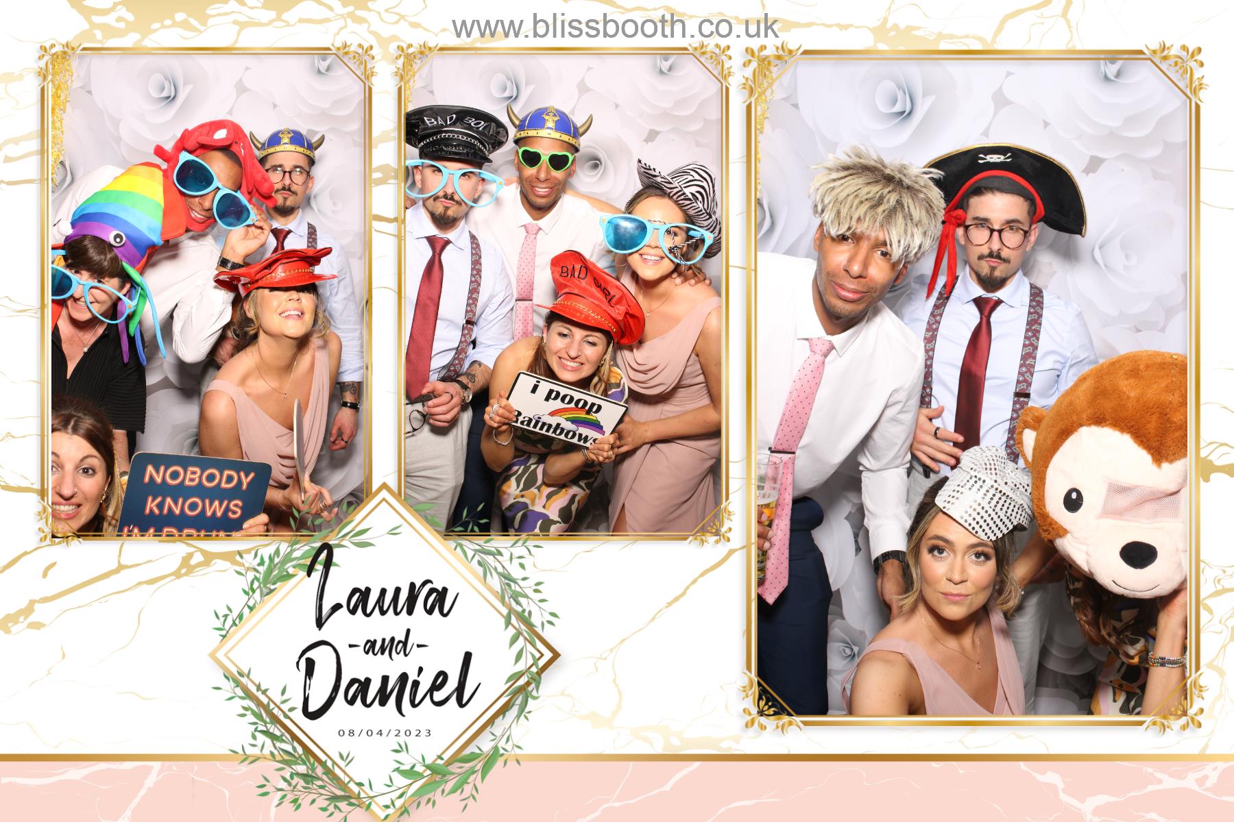 Daniel and Laura | View more photos from the event at gallery.blissbooth.co.uk/u/BlissBooth/Daniel-and-Laura