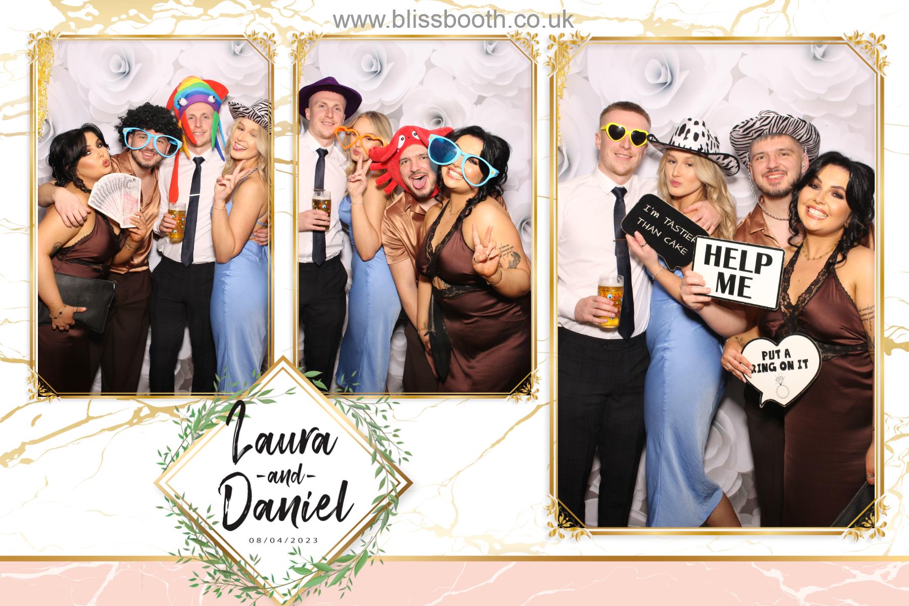 Daniel and Laura | View more photos from the event at gallery.blissbooth.co.uk/u/BlissBooth/Daniel-and-Laura