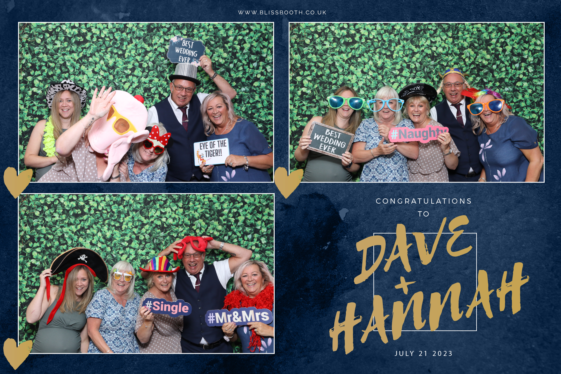 Dave and Hannah | View more photos from the event at gallery.blissbooth.co.uk/u/BlissBooth/Dave-and-Hannah-0