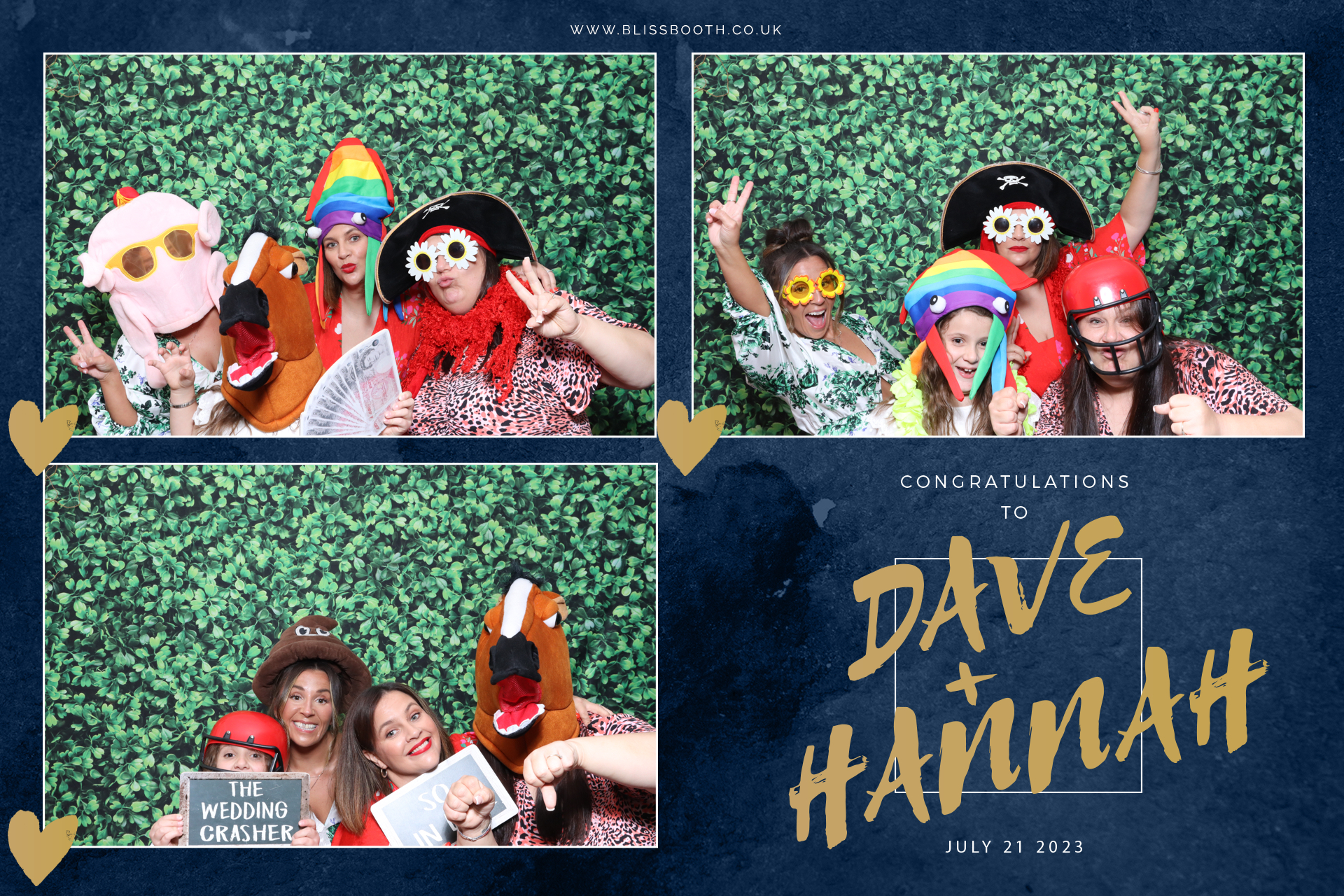 Dave and Hannah | View more photos from the event at gallery.blissbooth.co.uk/u/BlissBooth/Dave-and-Hannah-0