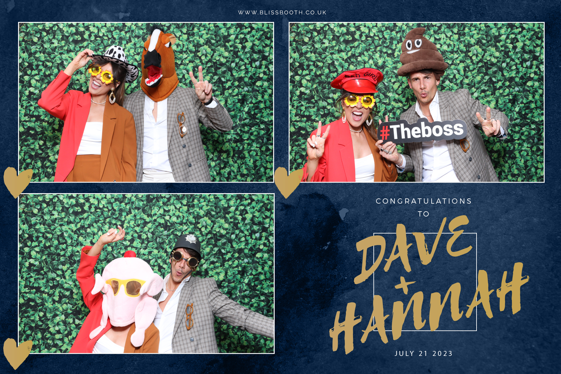 Dave and Hannah | View more photos from the event at gallery.blissbooth.co.uk/u/BlissBooth/Dave-and-Hannah-0