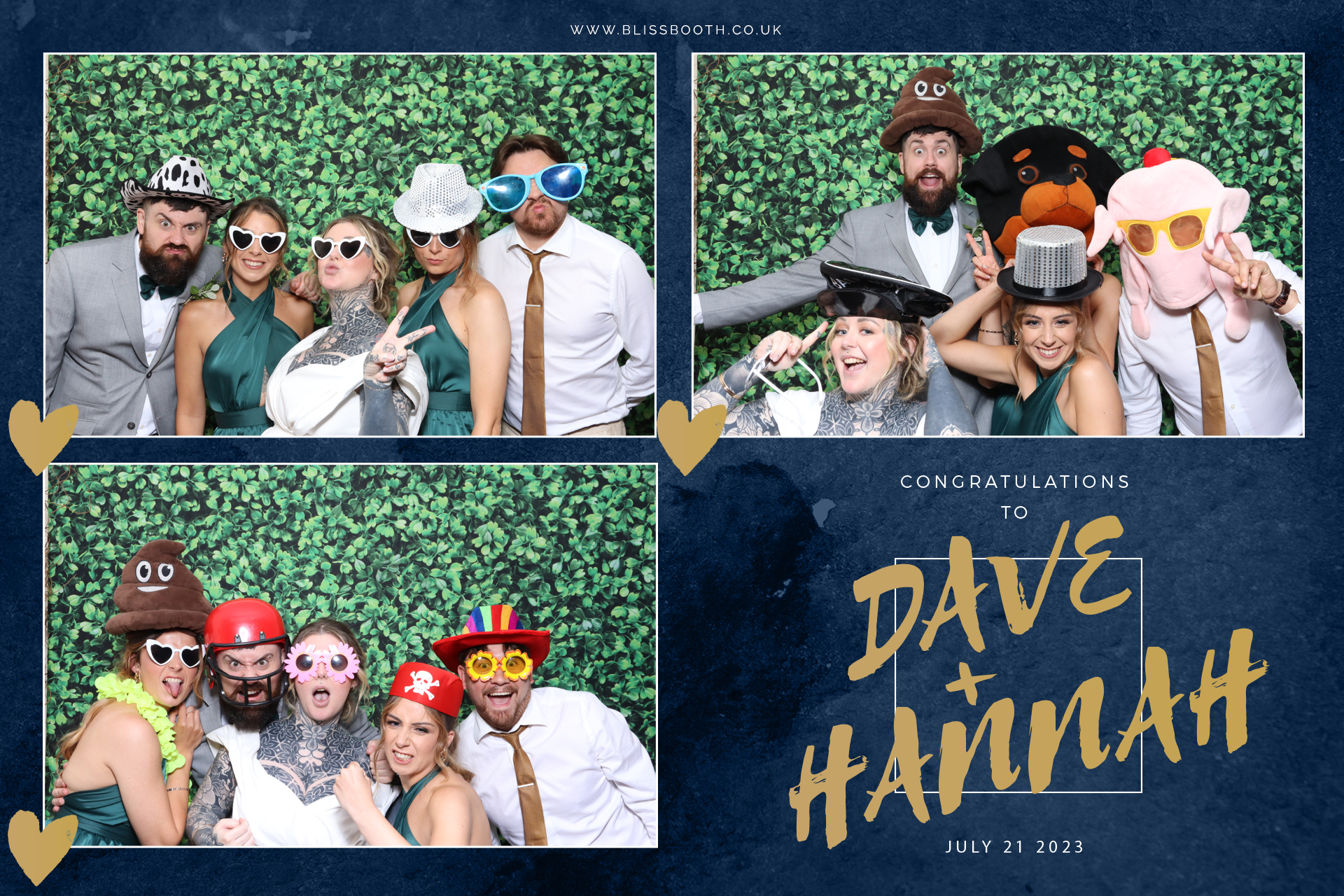 Dave and Hannah | View more photos from the event at gallery.blissbooth.co.uk/u/BlissBooth/Dave-and-Hannah-0
