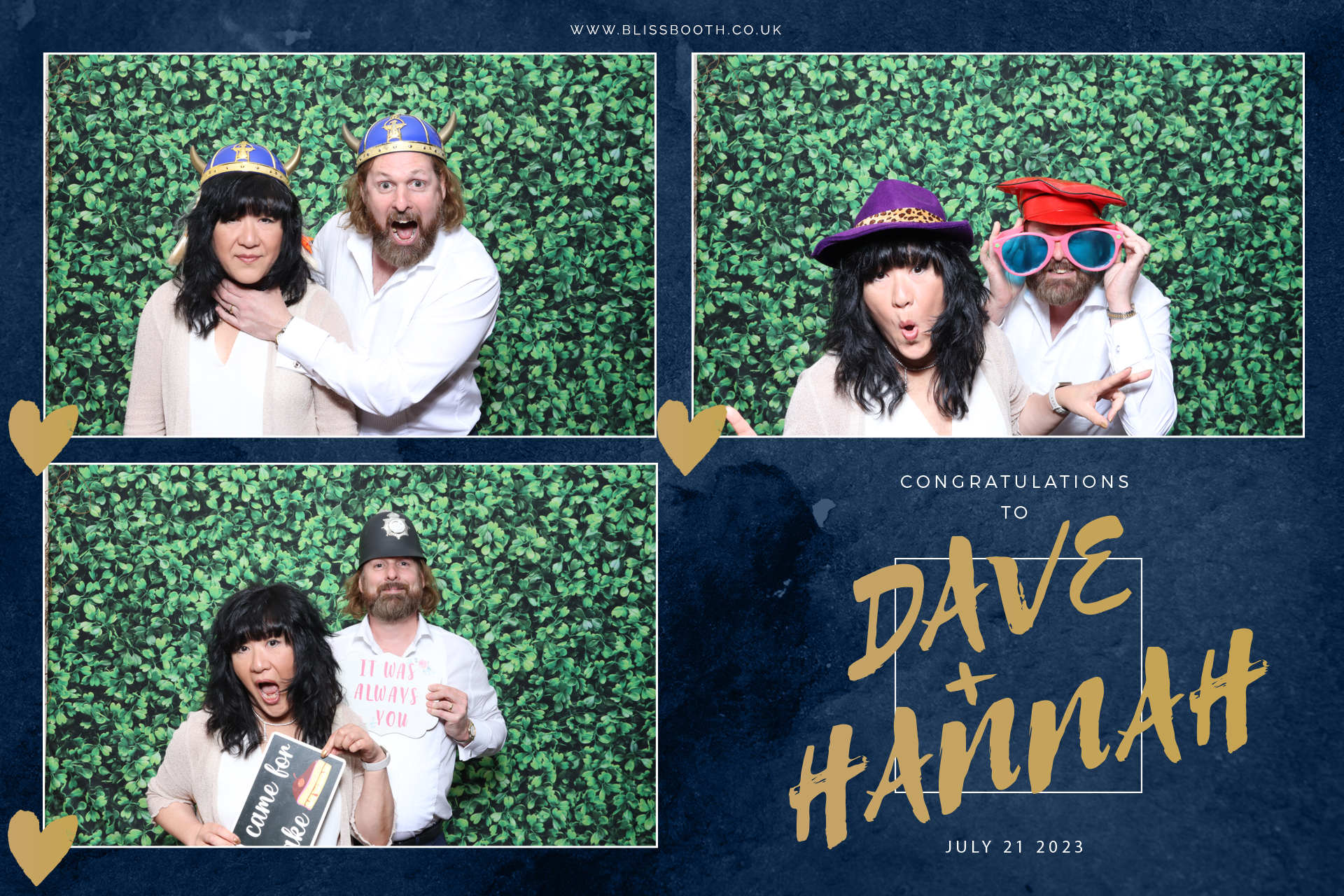 Dave and Hannah | View more photos from the event at gallery.blissbooth.co.uk/u/BlissBooth/Dave-and-Hannah-0