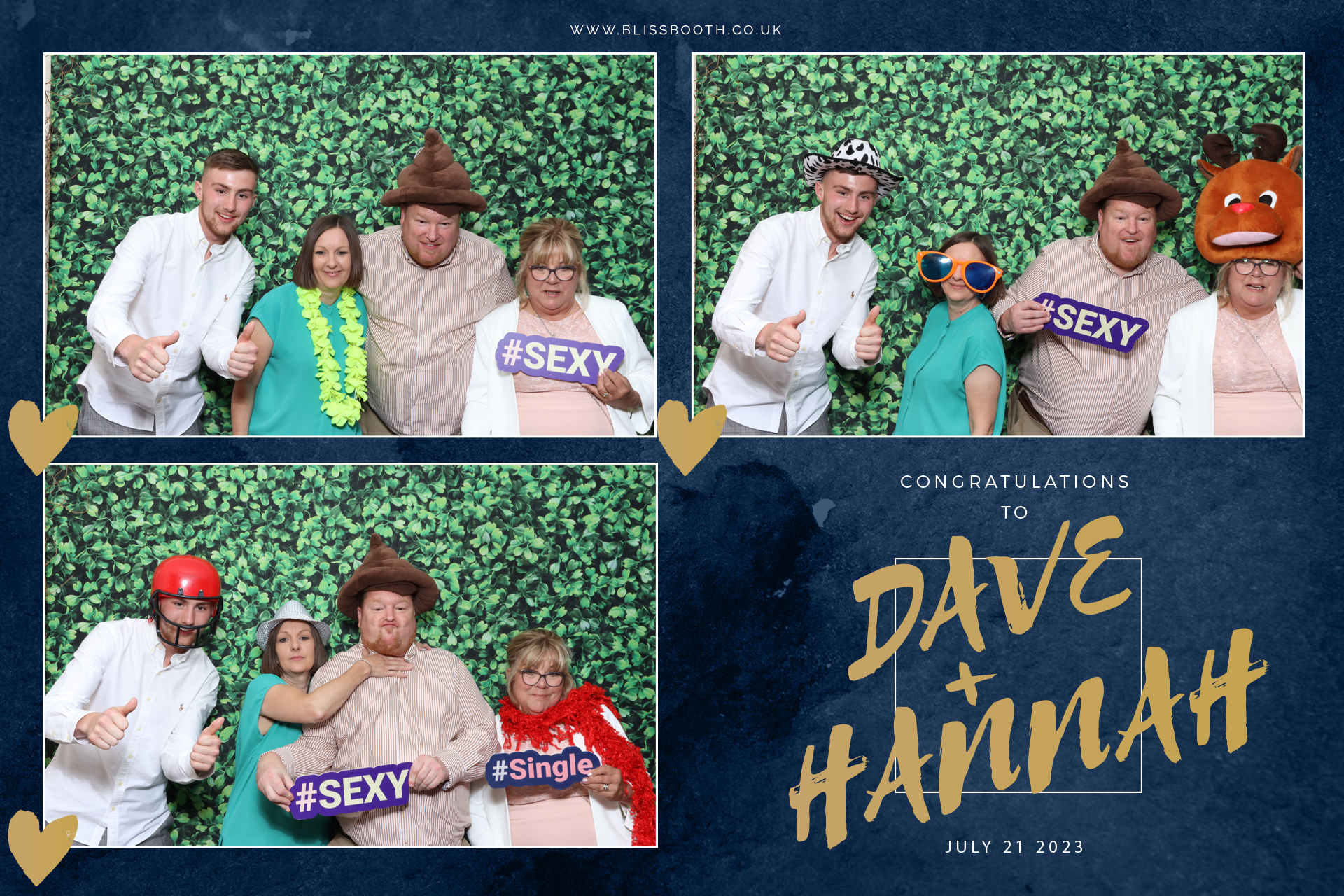 Dave and Hannah | View more photos from the event at gallery.blissbooth.co.uk/u/BlissBooth/Dave-and-Hannah-0