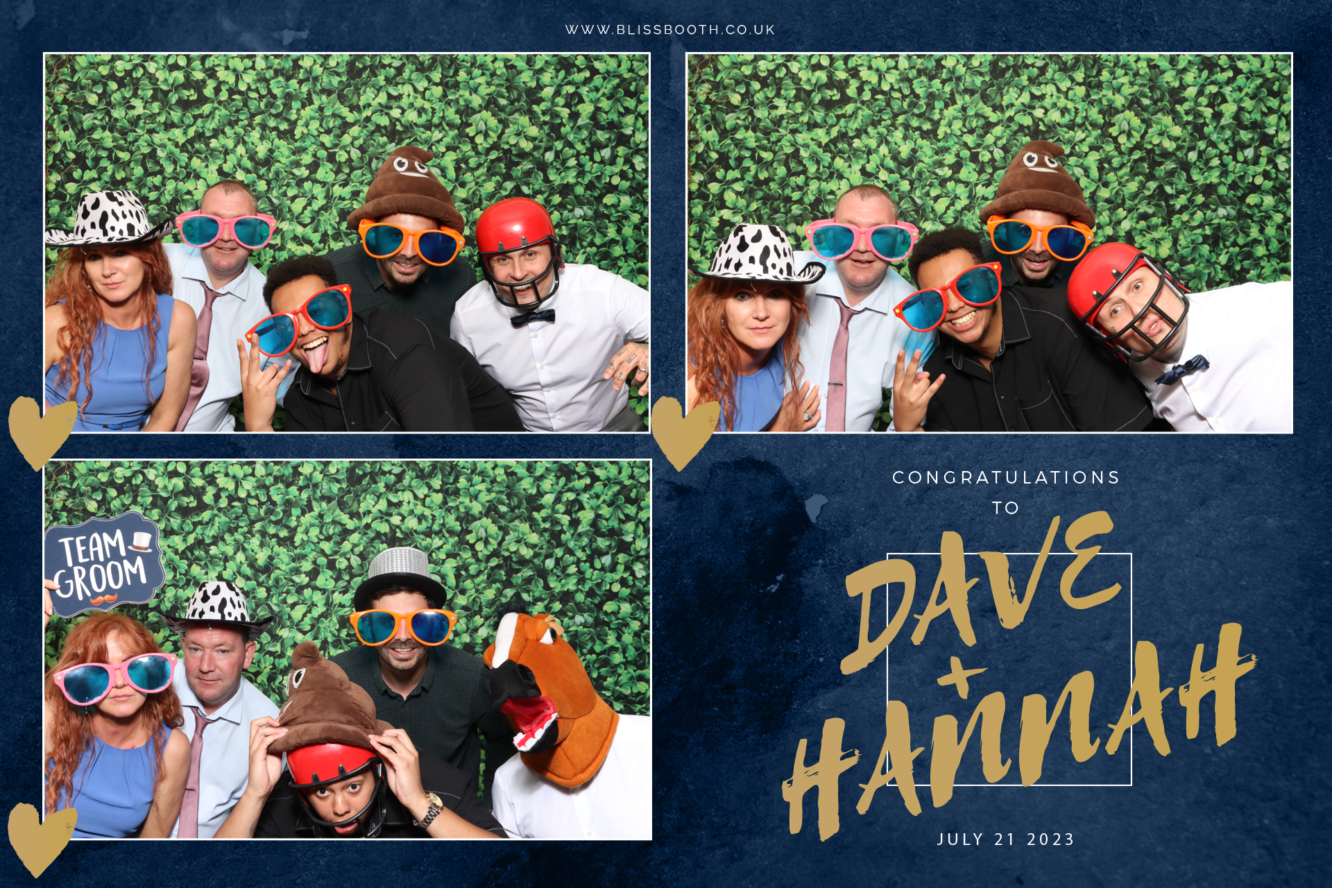 Dave and Hannah | View more photos from the event at gallery.blissbooth.co.uk/u/BlissBooth/Dave-and-Hannah-0