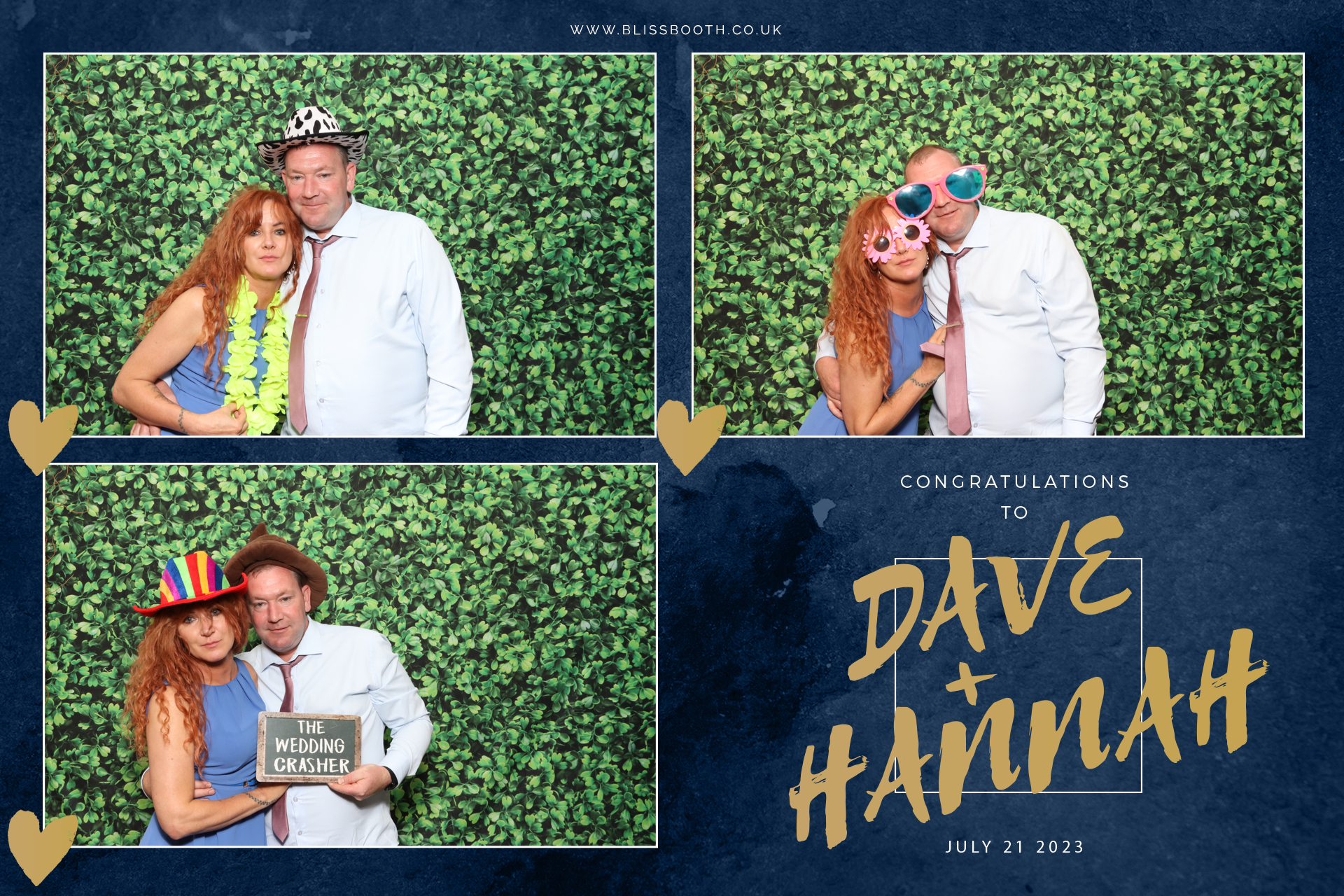Dave and Hannah | View more photos from the event at gallery.blissbooth.co.uk/u/BlissBooth/Dave-and-Hannah-0