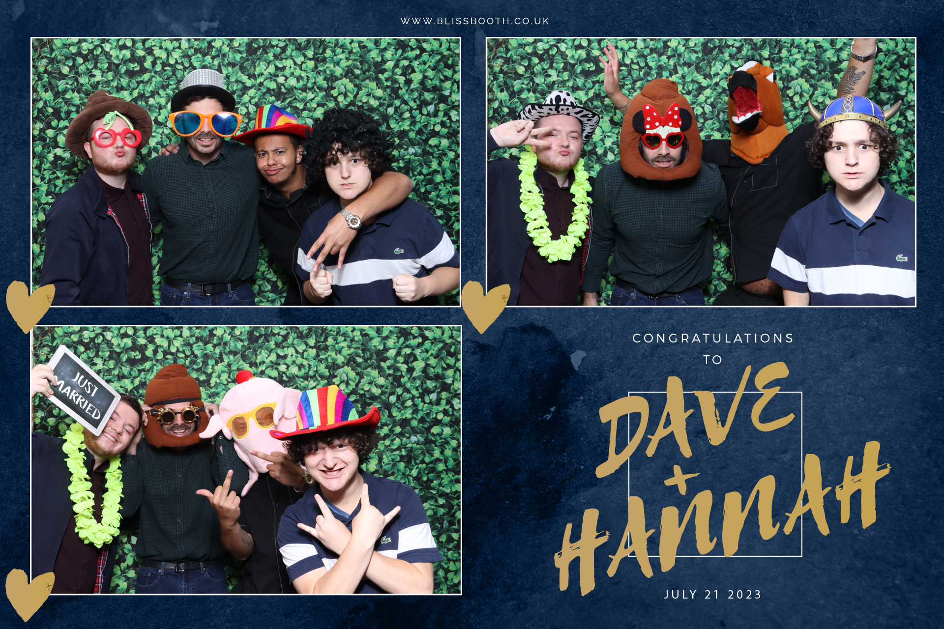 Dave and Hannah | View more photos from the event at gallery.blissbooth.co.uk/u/BlissBooth/Dave-and-Hannah-0