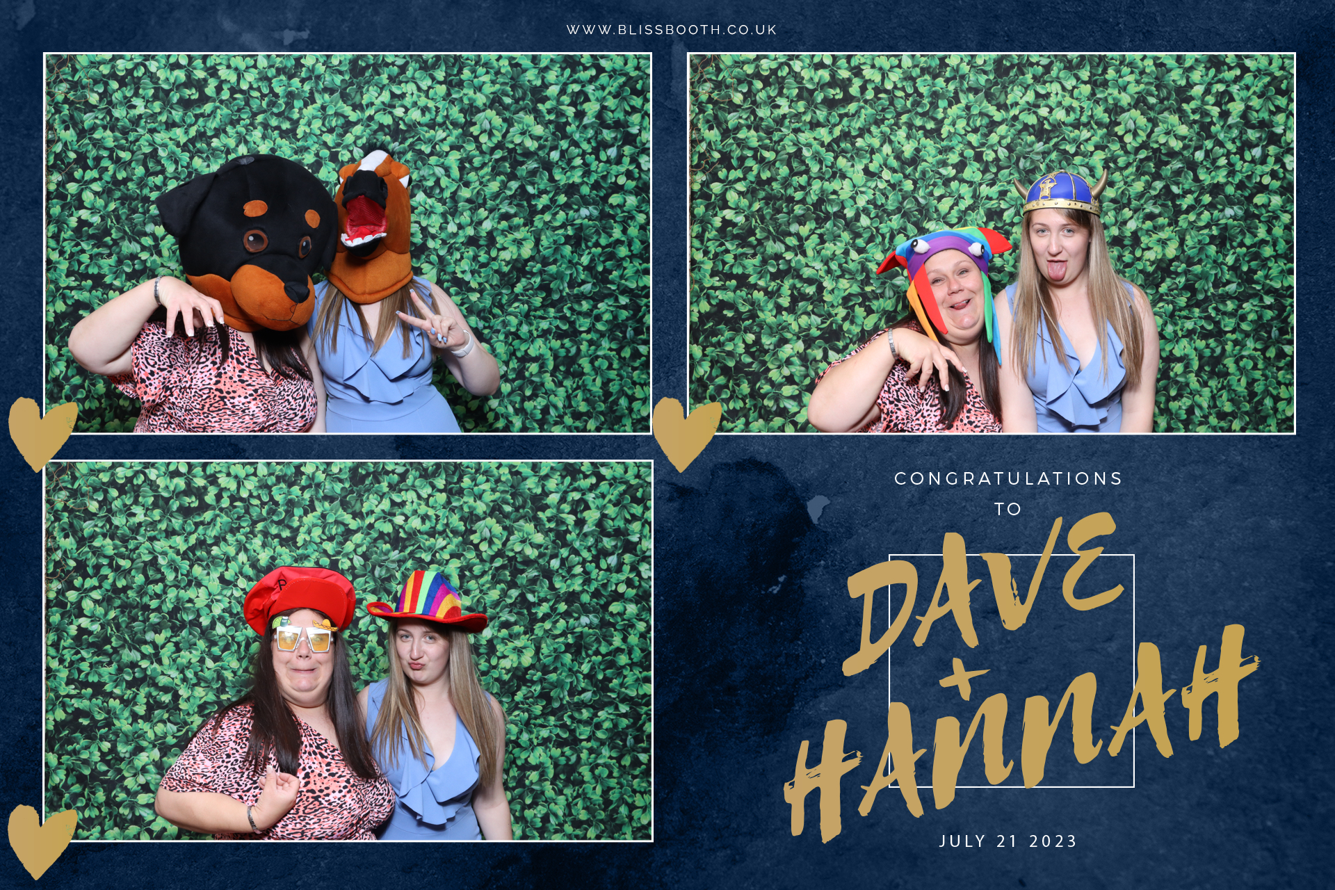 Dave and Hannah | View more photos from the event at gallery.blissbooth.co.uk/u/BlissBooth/Dave-and-Hannah-0