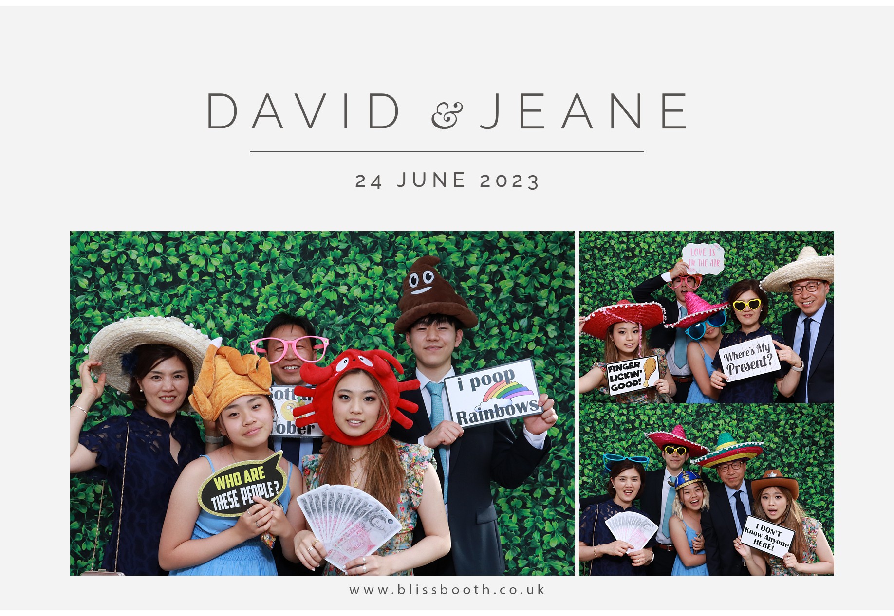 David & Jeane | View more photos from the event at gallery.blissbooth.co.uk/u/BlissBooth/David-Jeane