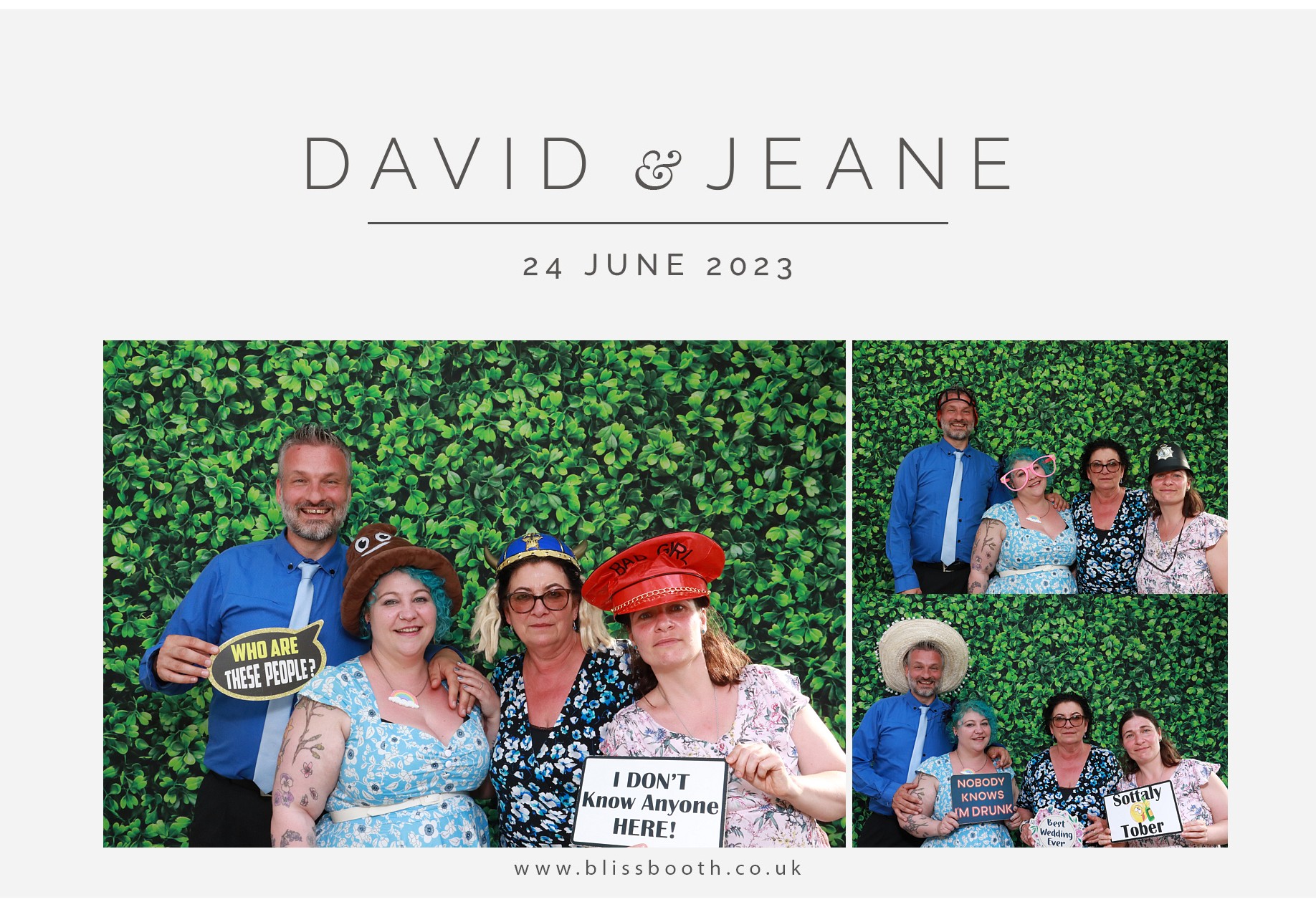 David & Jeane | View more photos from the event at gallery.blissbooth.co.uk/u/BlissBooth/David-Jeane