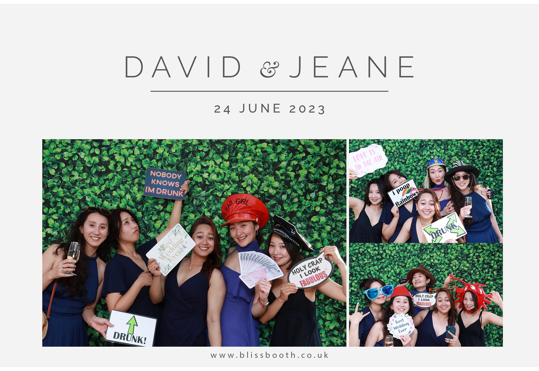 David & Jeane | View more photos from the event at gallery.blissbooth.co.uk/u/BlissBooth/David-Jeane