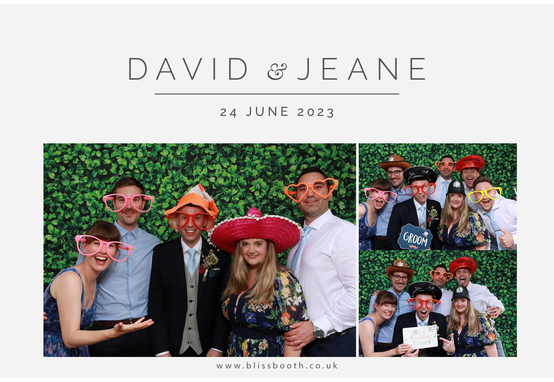David & Jeane | View more photos from the event at gallery.blissbooth.co.uk/u/BlissBooth/David-Jeane