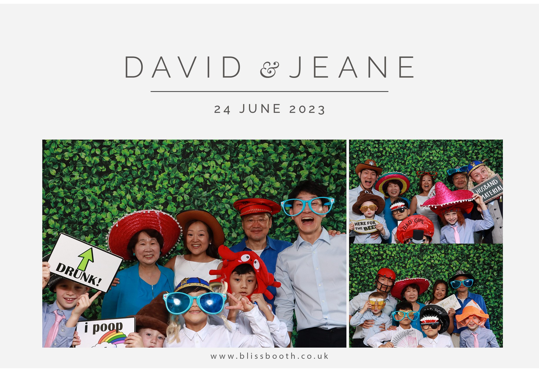 David & Jeane | View more photos from the event at gallery.blissbooth.co.uk/u/BlissBooth/David-Jeane