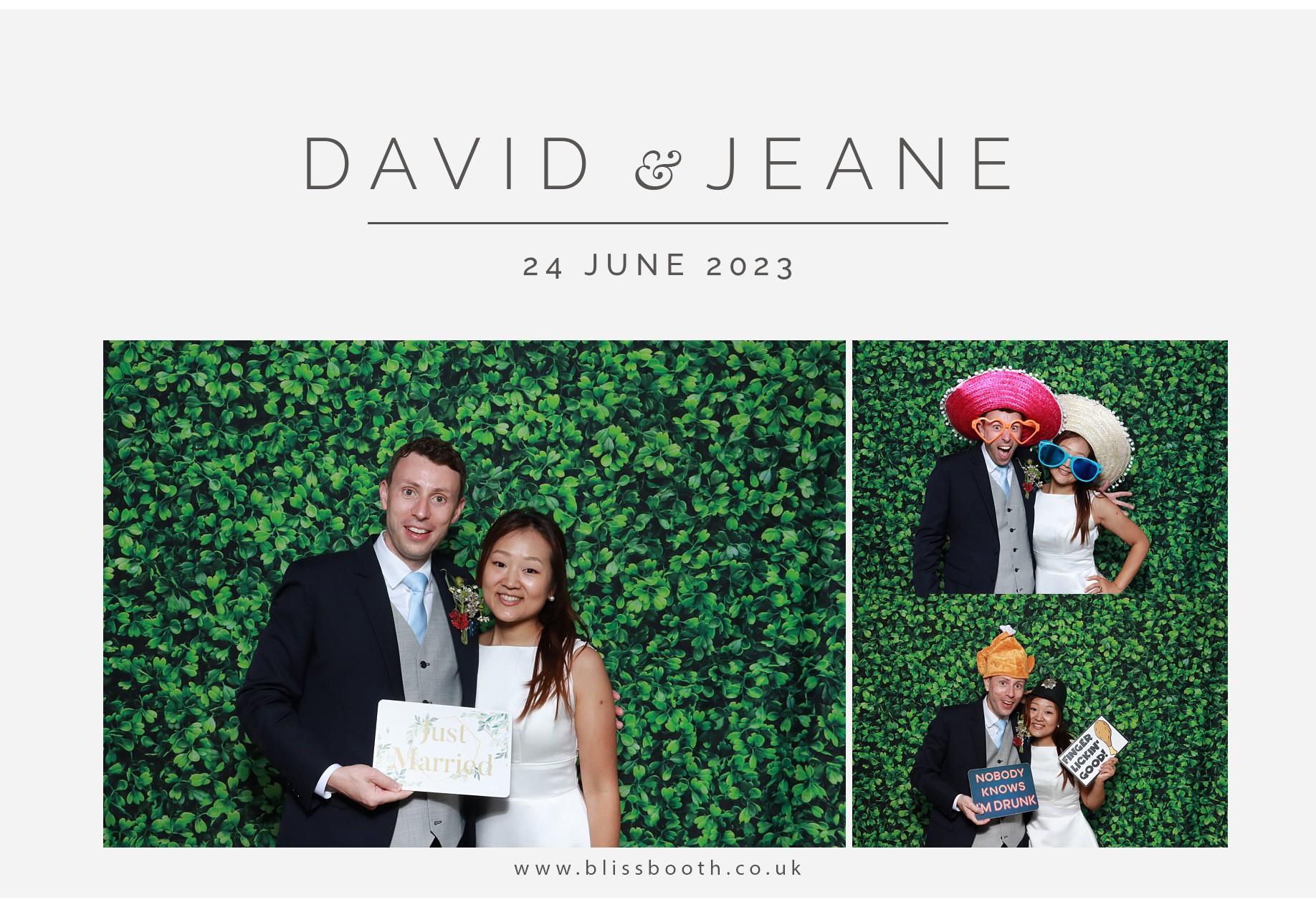 David & Jeane | View more photos from the event at gallery.blissbooth.co.uk/u/BlissBooth/David-Jeane