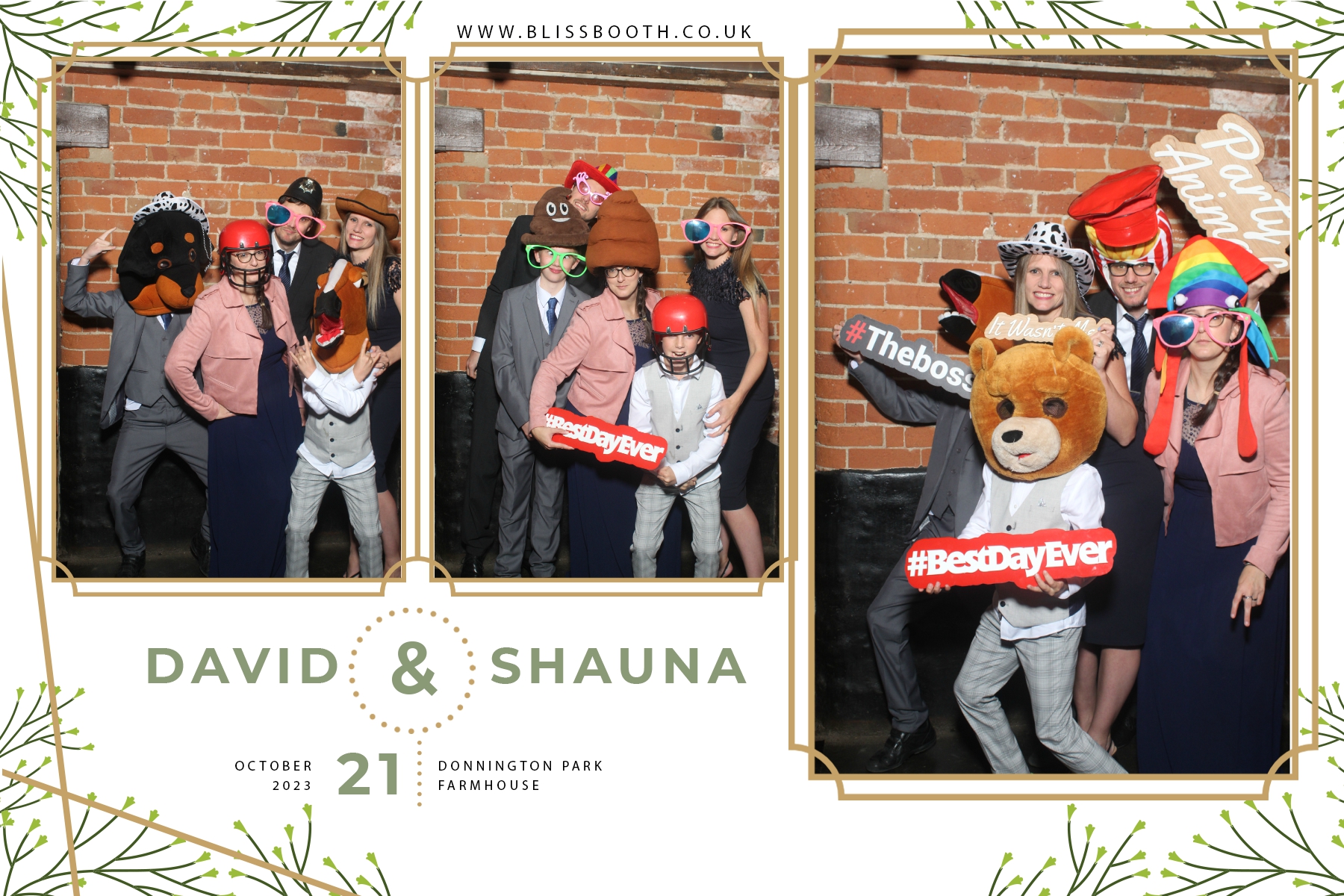 David and Shauna | View more photos from the event at gallery.blissbooth.co.uk/u/BlissBooth/David-and-Shauna