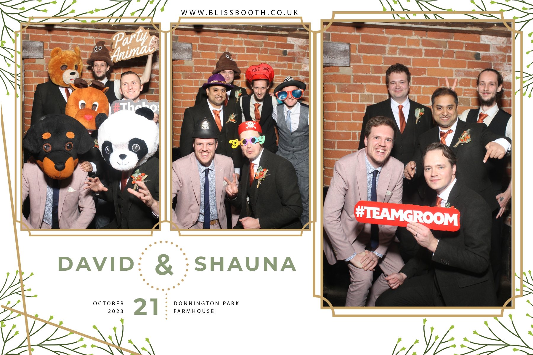 David and Shauna | View more photos from the event at gallery.blissbooth.co.uk/u/BlissBooth/David-and-Shauna
