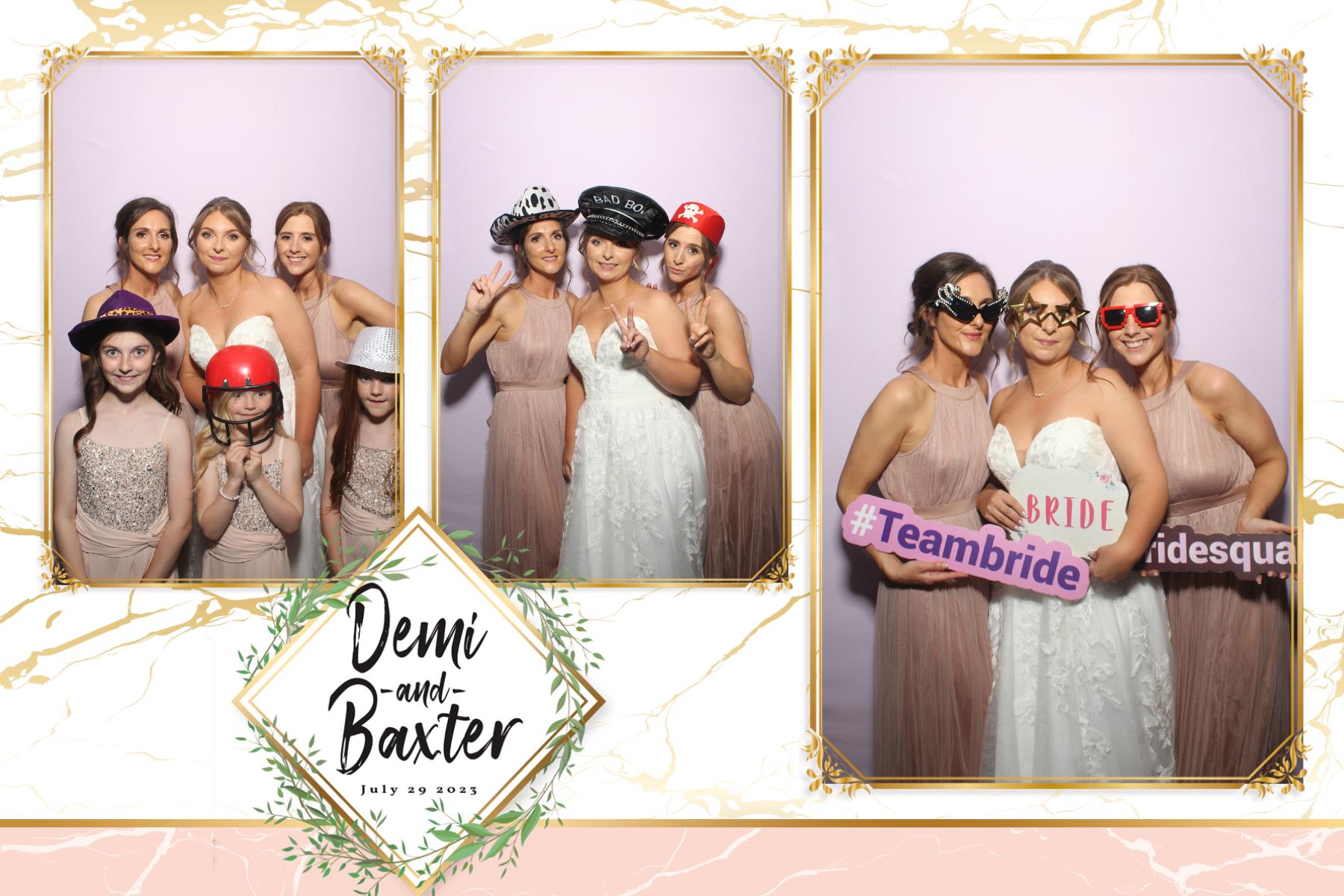 Demi and Baxter | View more photos from the event at gallery.blissbooth.co.uk/u/BlissBooth/Demi-and-Baxter