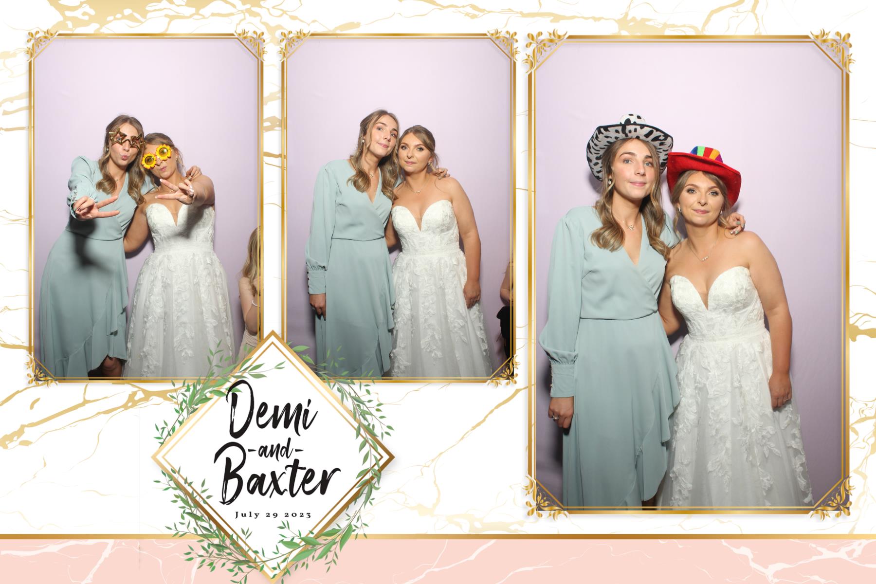 Demi and Baxter | View more photos from the event at gallery.blissbooth.co.uk/u/BlissBooth/Demi-and-Baxter