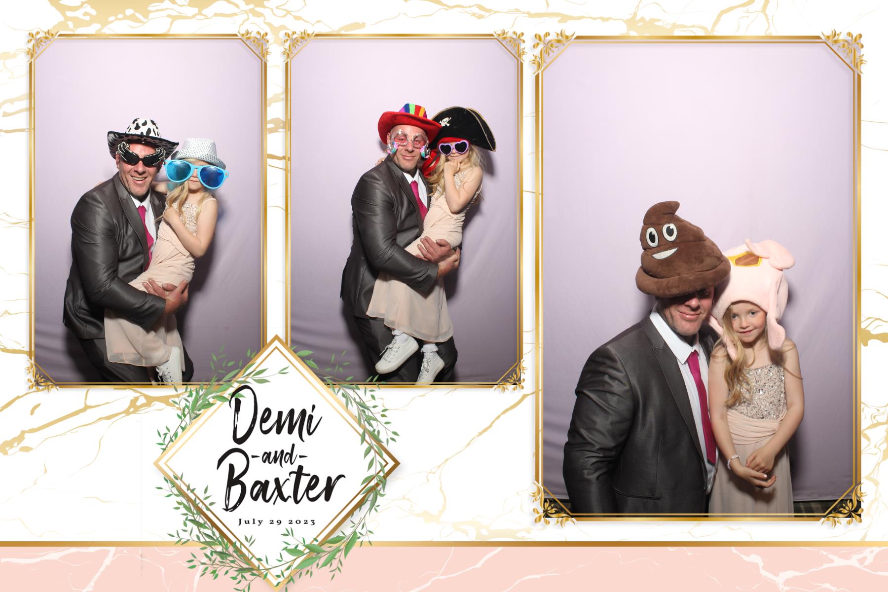 Demi and Baxter | View more photos from the event at gallery.blissbooth.co.uk/u/BlissBooth/Demi-and-Baxter
