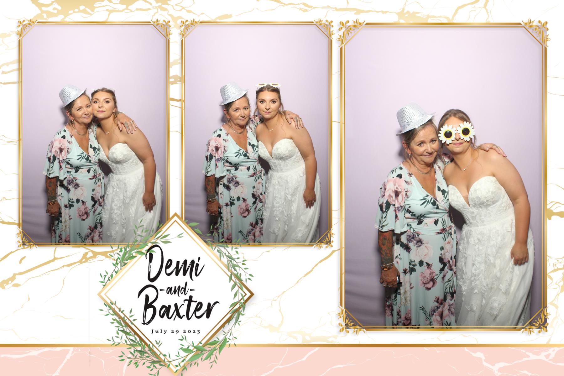 Demi and Baxter | View more photos from the event at gallery.blissbooth.co.uk/u/BlissBooth/Demi-and-Baxter