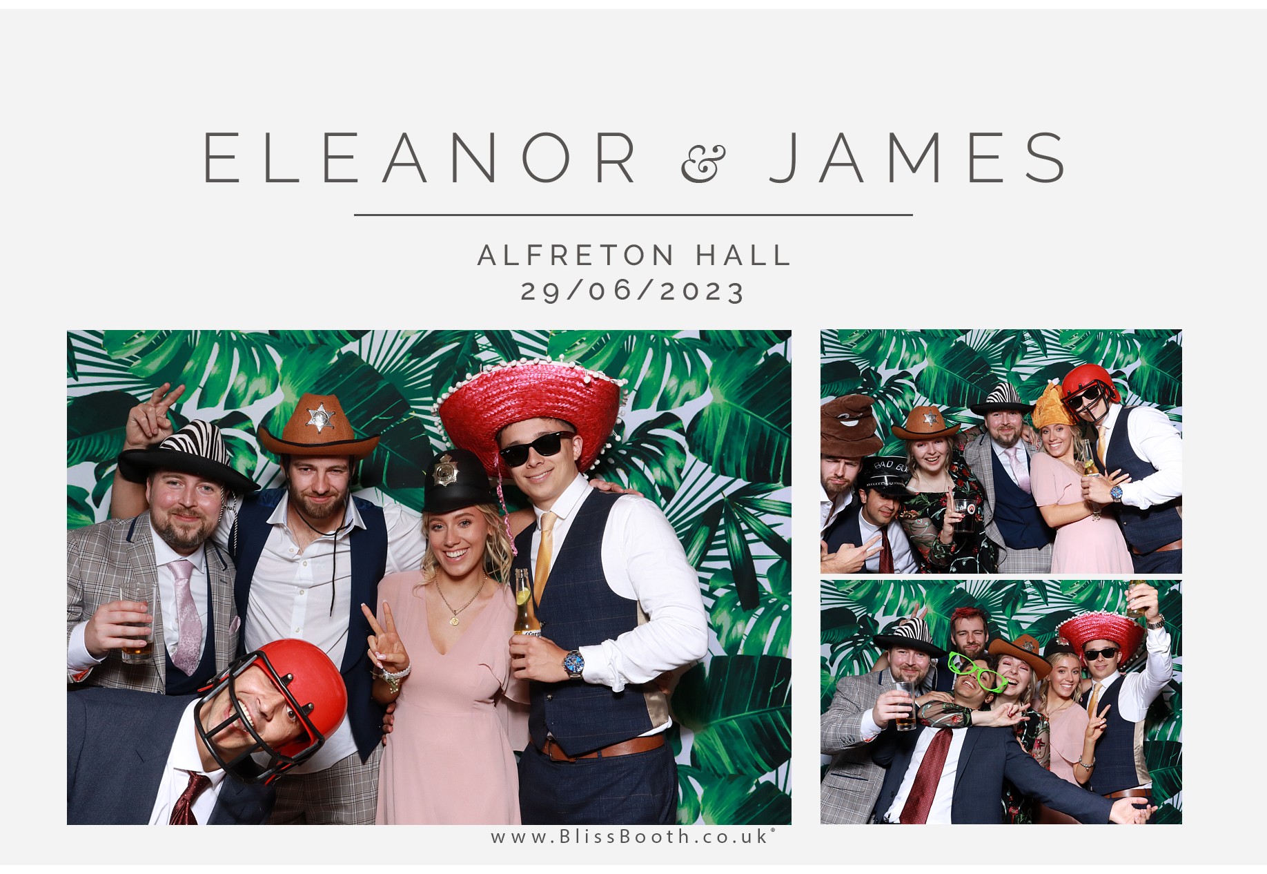Eleanor and James | View more photos from the event at gallery.blissbooth.co.uk/u/BlissBooth/Eleanor-and-James