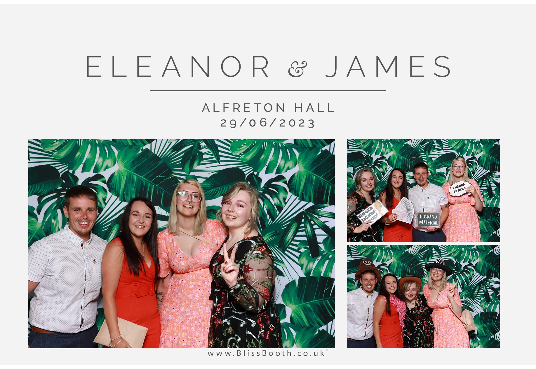 Eleanor and James | View more photos from the event at gallery.blissbooth.co.uk/u/BlissBooth/Eleanor-and-James