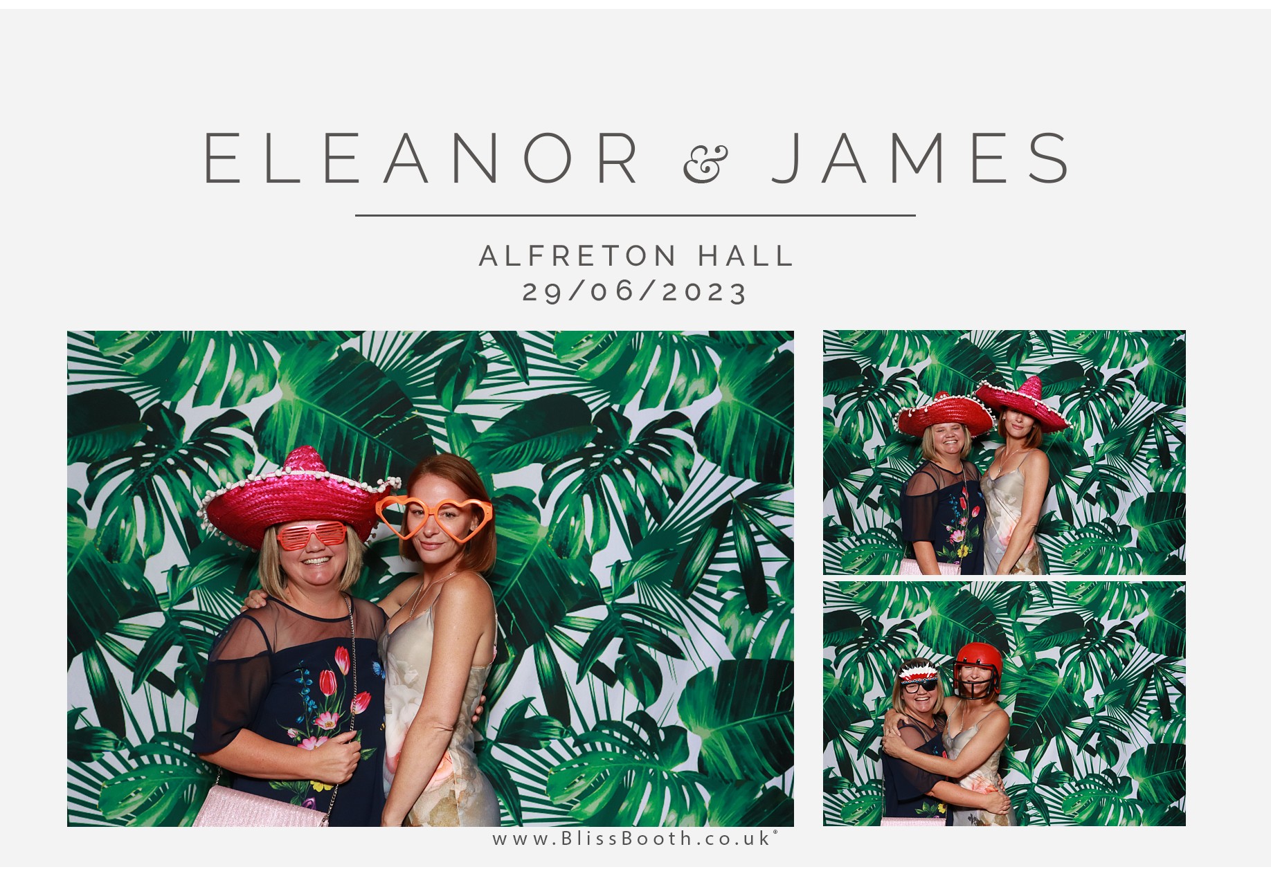 Eleanor and James | View more photos from the event at gallery.blissbooth.co.uk/u/BlissBooth/Eleanor-and-James