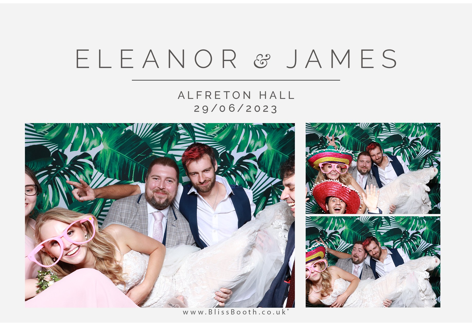 Eleanor and James | View more photos from the event at gallery.blissbooth.co.uk/u/BlissBooth/Eleanor-and-James