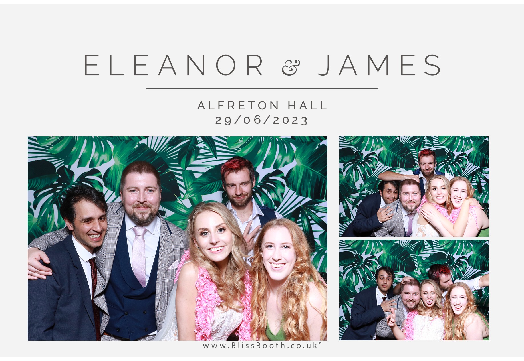 Eleanor and James | View more photos from the event at gallery.blissbooth.co.uk/u/BlissBooth/Eleanor-and-James