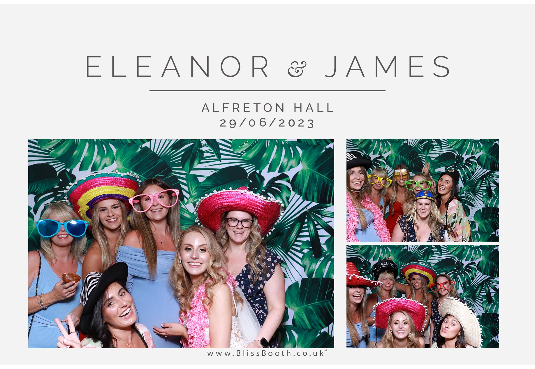 Eleanor and James | View more photos from the event at gallery.blissbooth.co.uk/u/BlissBooth/Eleanor-and-James