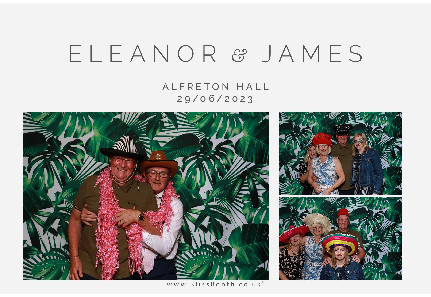 Eleanor and James | View more photos from the event at gallery.blissbooth.co.uk/u/BlissBooth/Eleanor-and-James