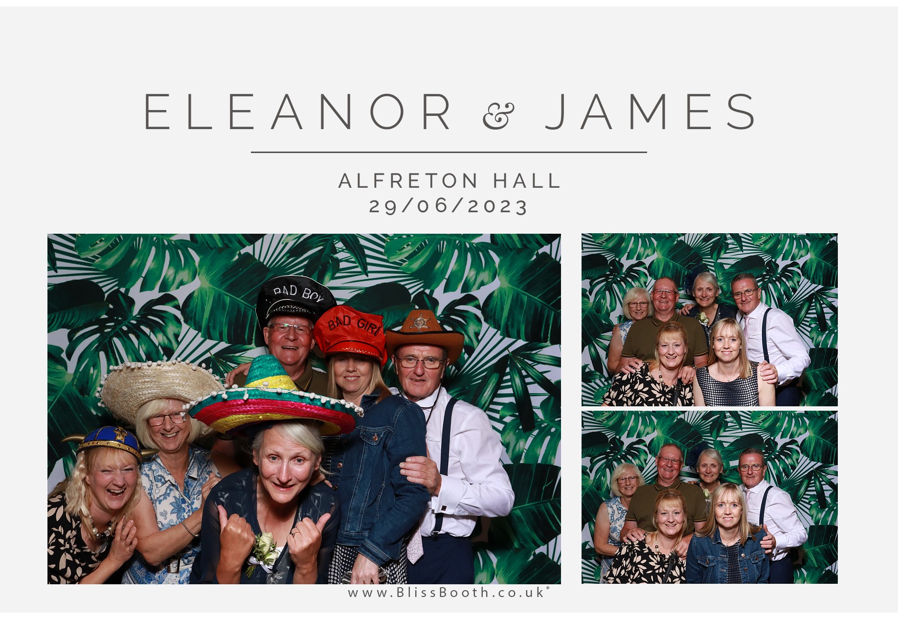 Eleanor and James | View more photos from the event at gallery.blissbooth.co.uk/u/BlissBooth/Eleanor-and-James
