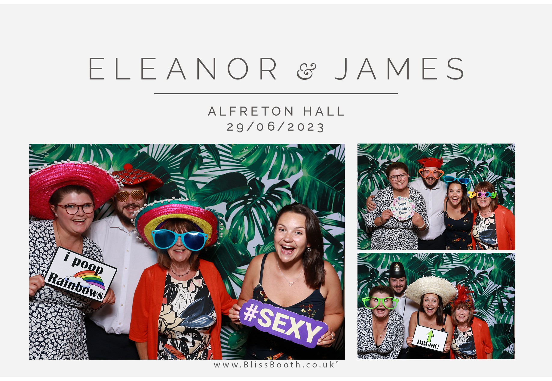 Eleanor and James | View more photos from the event at gallery.blissbooth.co.uk/u/BlissBooth/Eleanor-and-James
