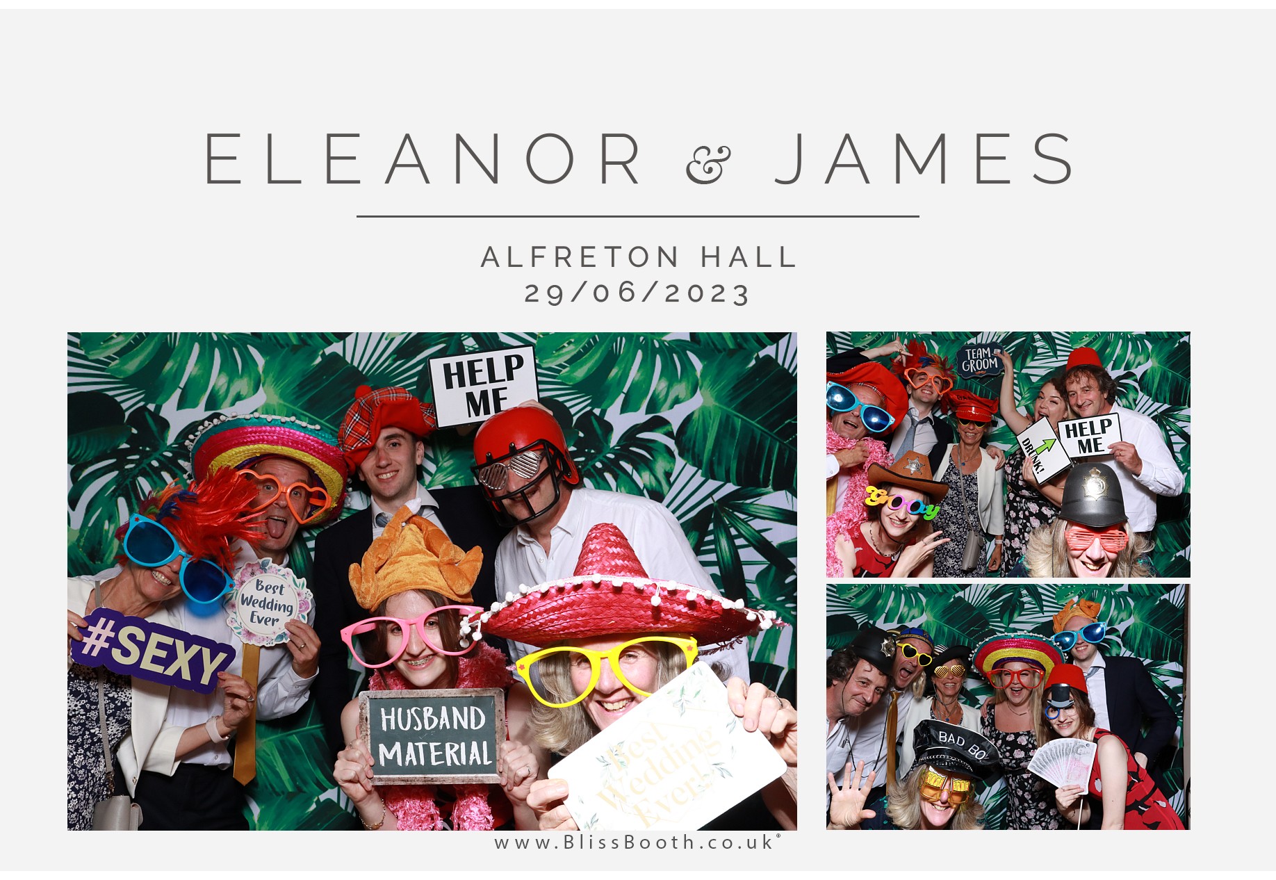 Eleanor and James | View more photos from the event at gallery.blissbooth.co.uk/u/BlissBooth/Eleanor-and-James