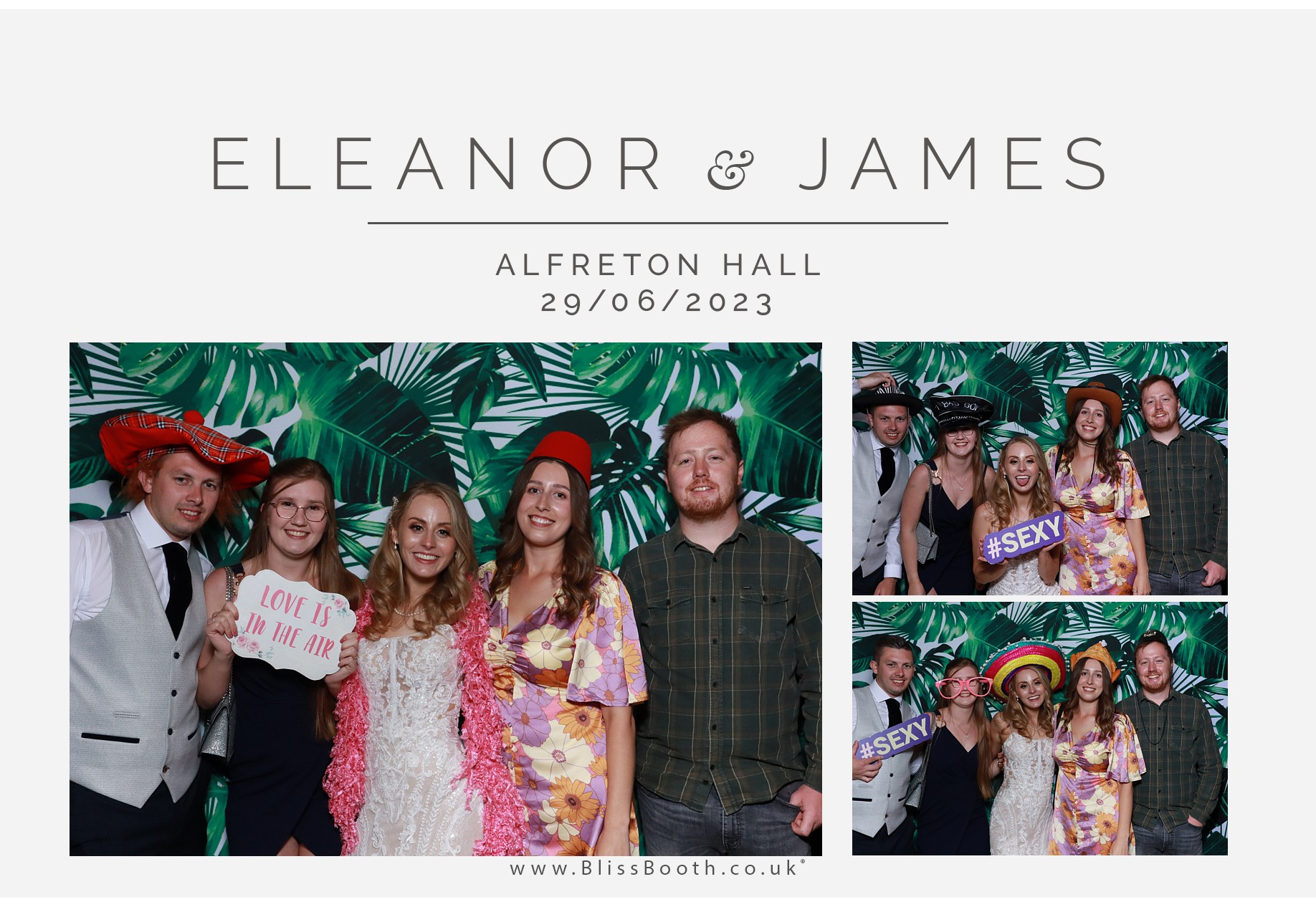 Eleanor and James | View more photos from the event at gallery.blissbooth.co.uk/u/BlissBooth/Eleanor-and-James