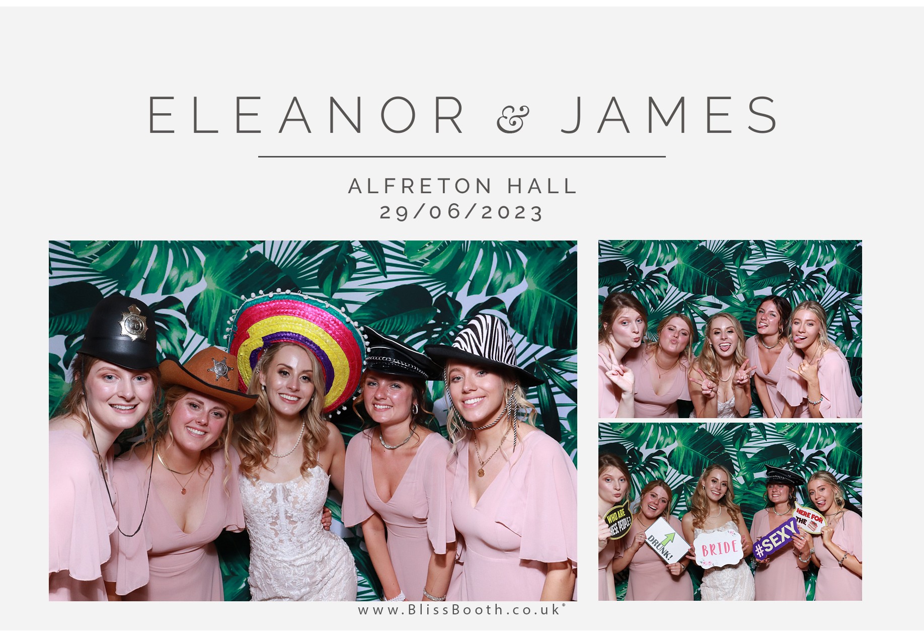 Eleanor and James | View more photos from the event at gallery.blissbooth.co.uk/u/BlissBooth/Eleanor-and-James