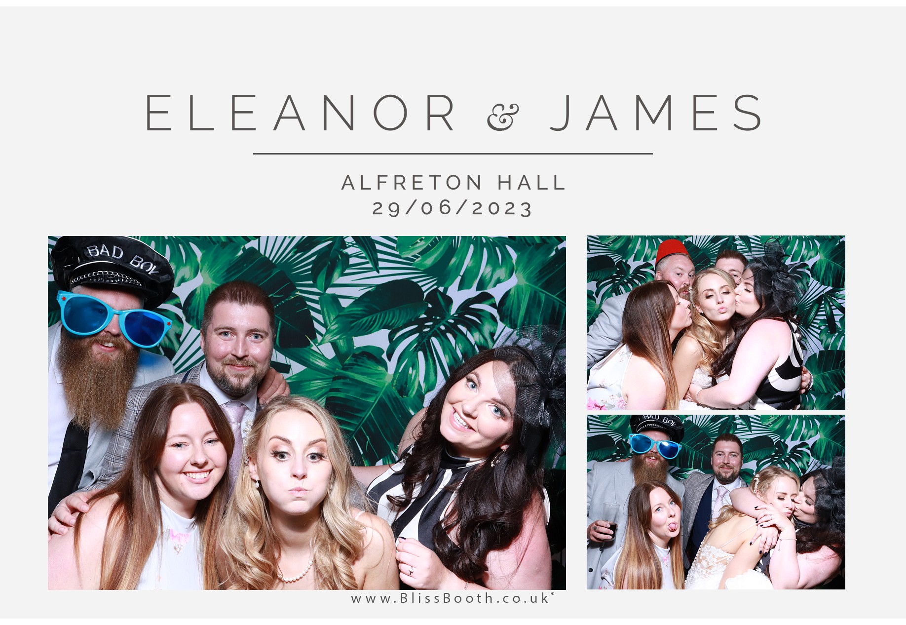 Eleanor and James | View more photos from the event at gallery.blissbooth.co.uk/u/BlissBooth/Eleanor-and-James