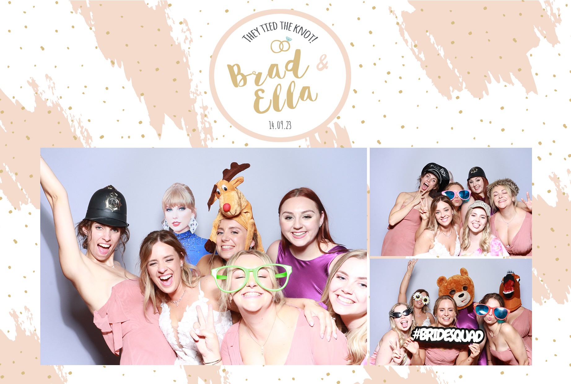 Ella and Brad | View more photos from the event at gallery.blissbooth.co.uk/u/BlissBooth/Ella-and-Brad