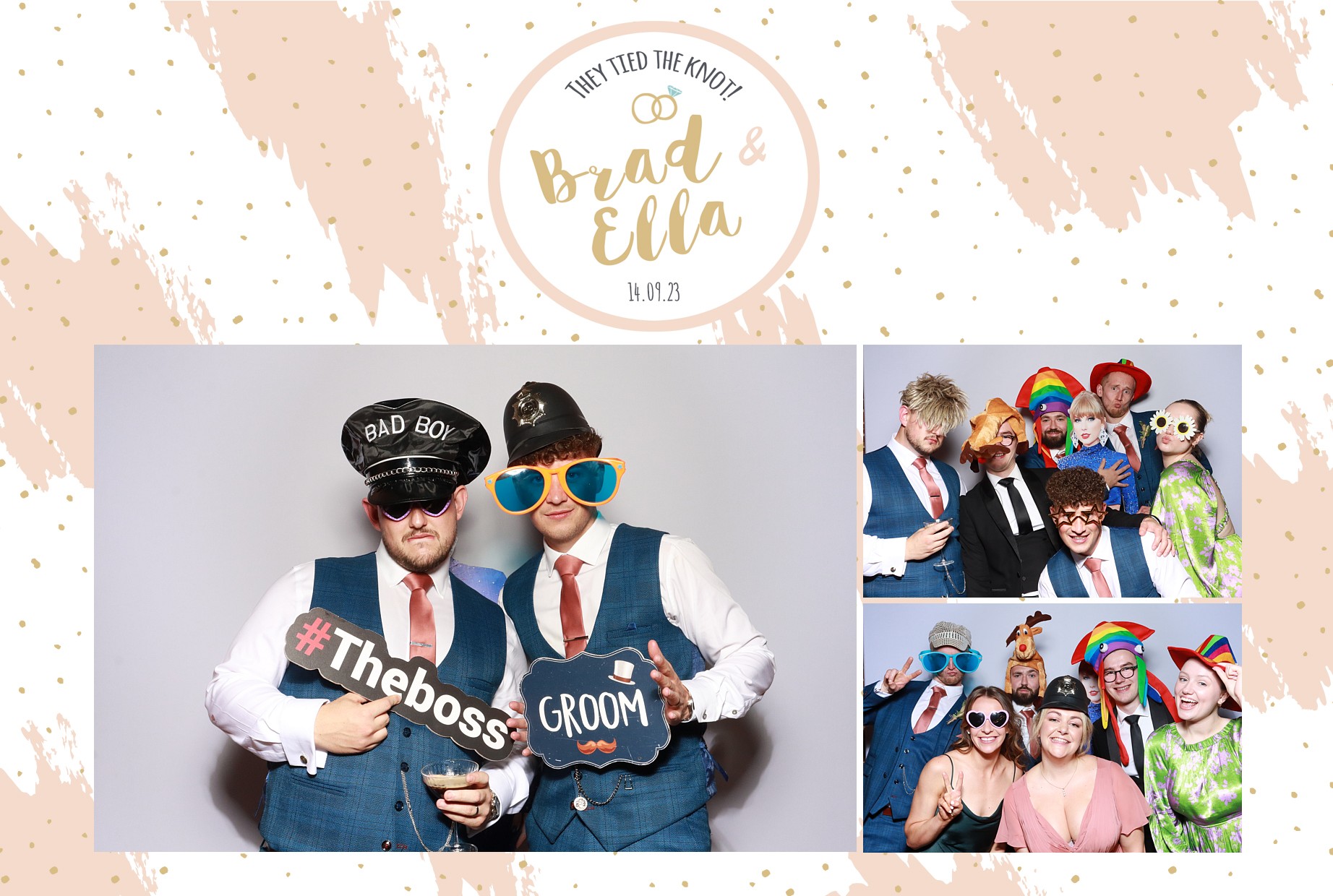 Ella and Brad | View more photos from the event at gallery.blissbooth.co.uk/u/BlissBooth/Ella-and-Brad