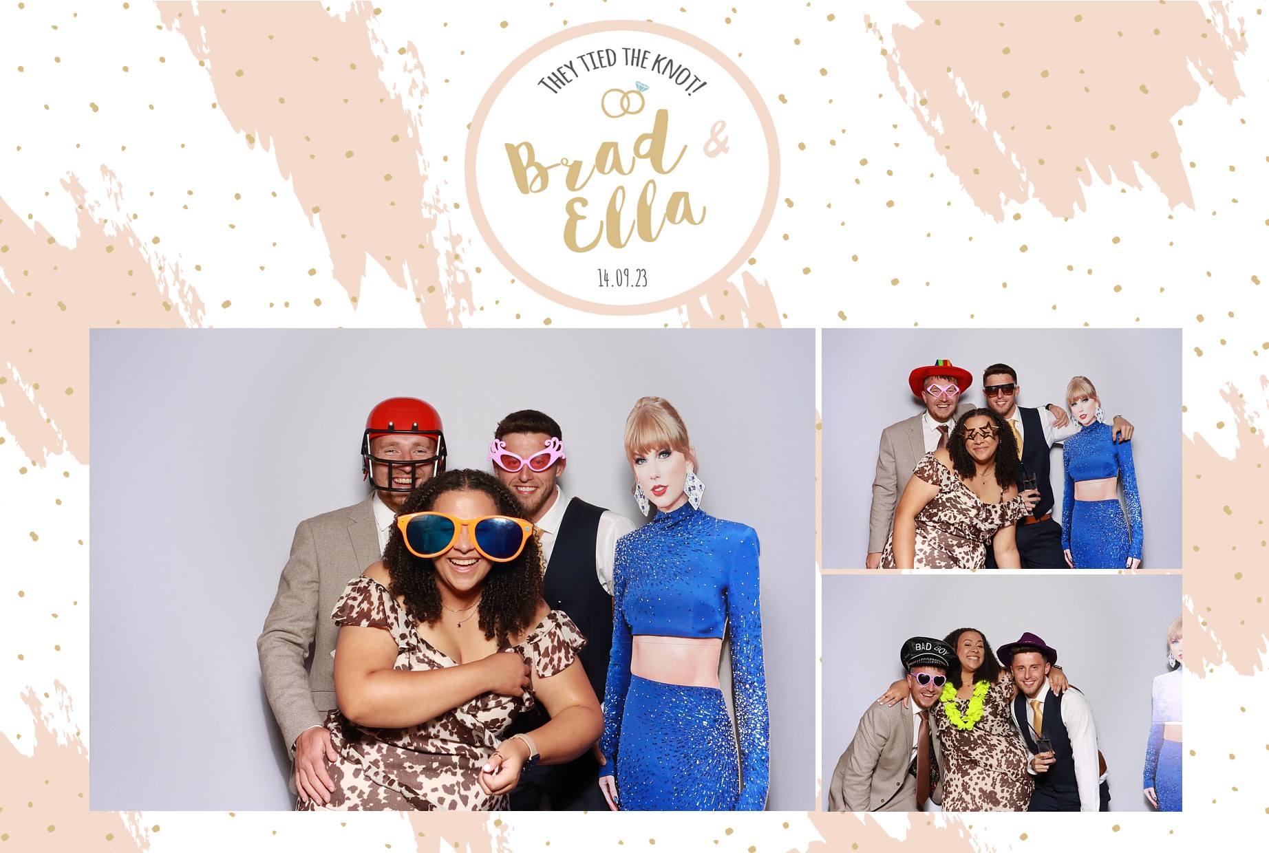 Ella and Brad | View more photos from the event at gallery.blissbooth.co.uk/u/BlissBooth/Ella-and-Brad